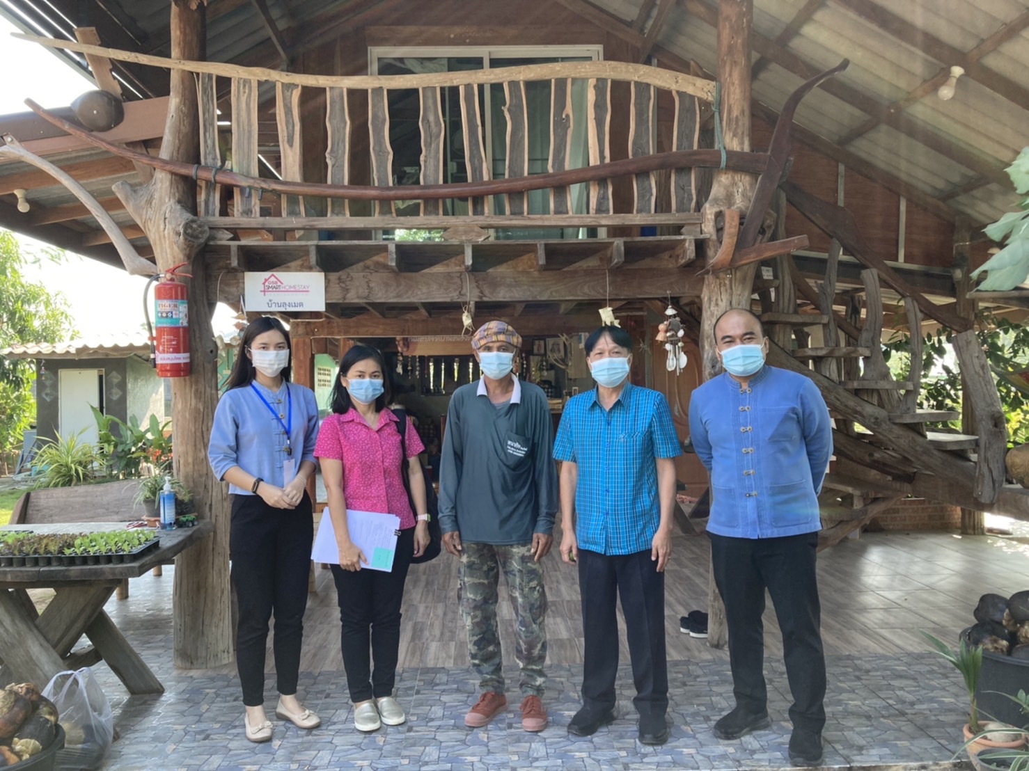 พัฒนาชุมชนกาญจนบุรีจับมือกับสถาบันการพัฒนาชุมชน ลงพื้นที่ติดตามการฝึกอบรมในภาคสนามของพัฒนากรก่อนประจำการ รุ่นที่ 119 ในพื้นที่อำเภอท่าม่วง