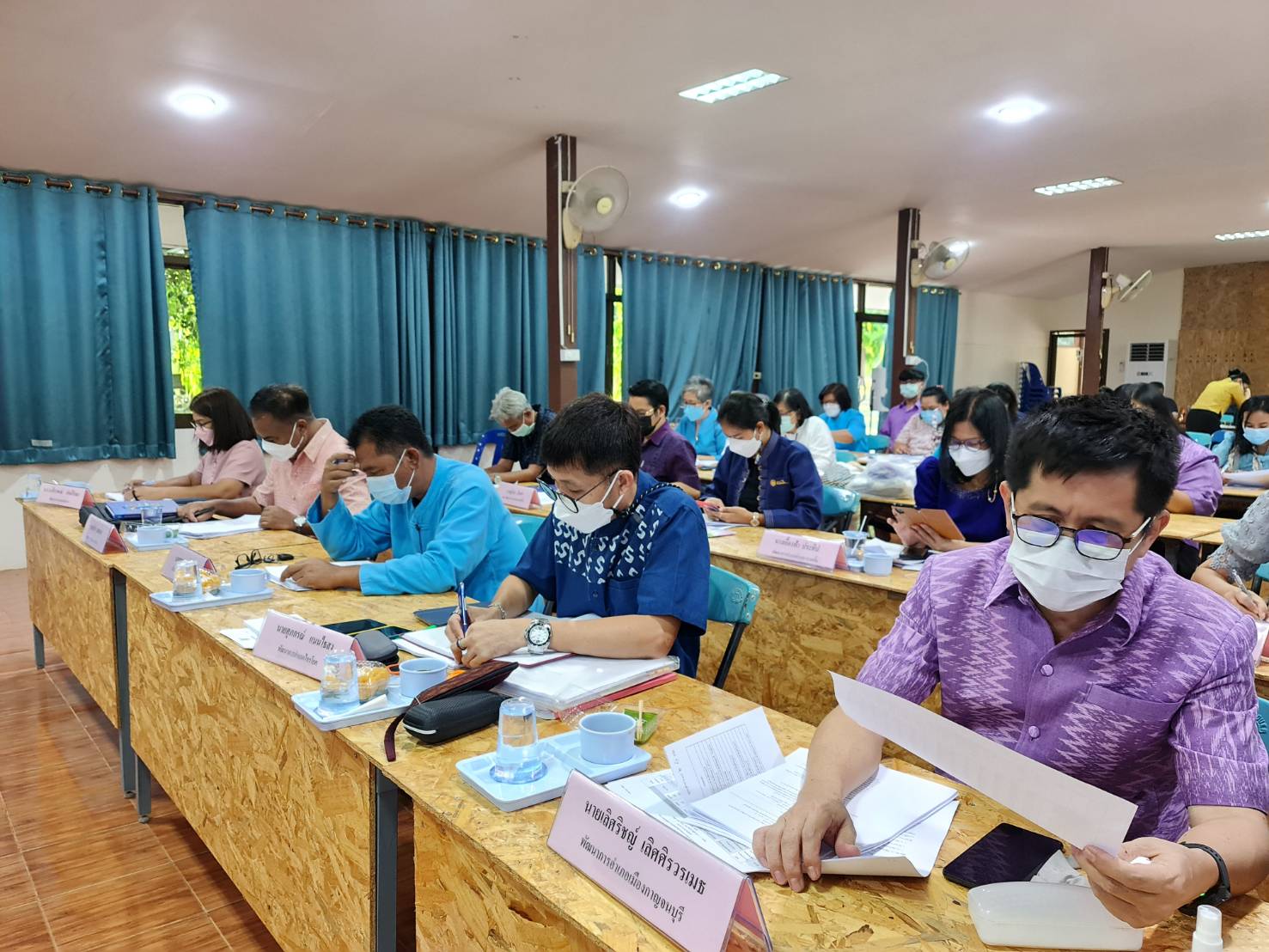 ? CDD KAN News : พช.กาญจน์จัดประชุมผู้บริหารและนักวิชาการพัฒนาชุมชนสำนักงานพัฒนาชุมชนจังหวัดกาญจนบุรี ครั้งที่ 2/2565