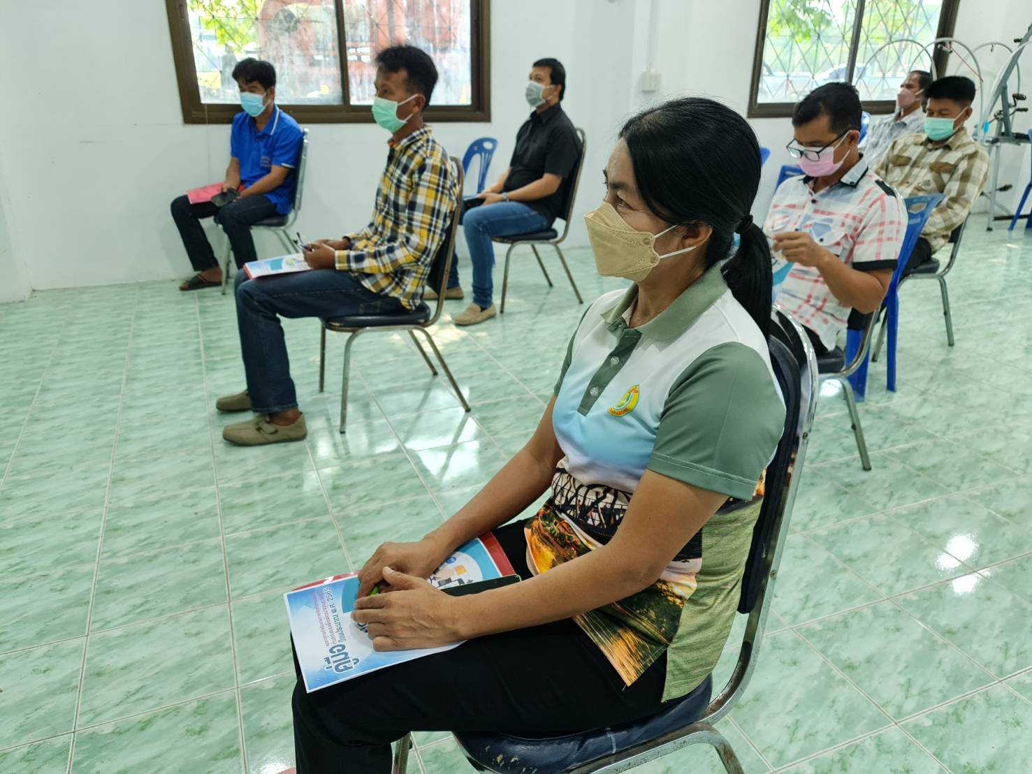 ? CDD KAN News : พช.กาญจน์ ร่วมประชุมเตรียมความพร้อมการจัดทำสารสนเทศตำบลต้นแบบเพื่อพัฒนาคุณภาพชีวิต ปี 2565 ในพื้นที่ตำบลหนองโสน