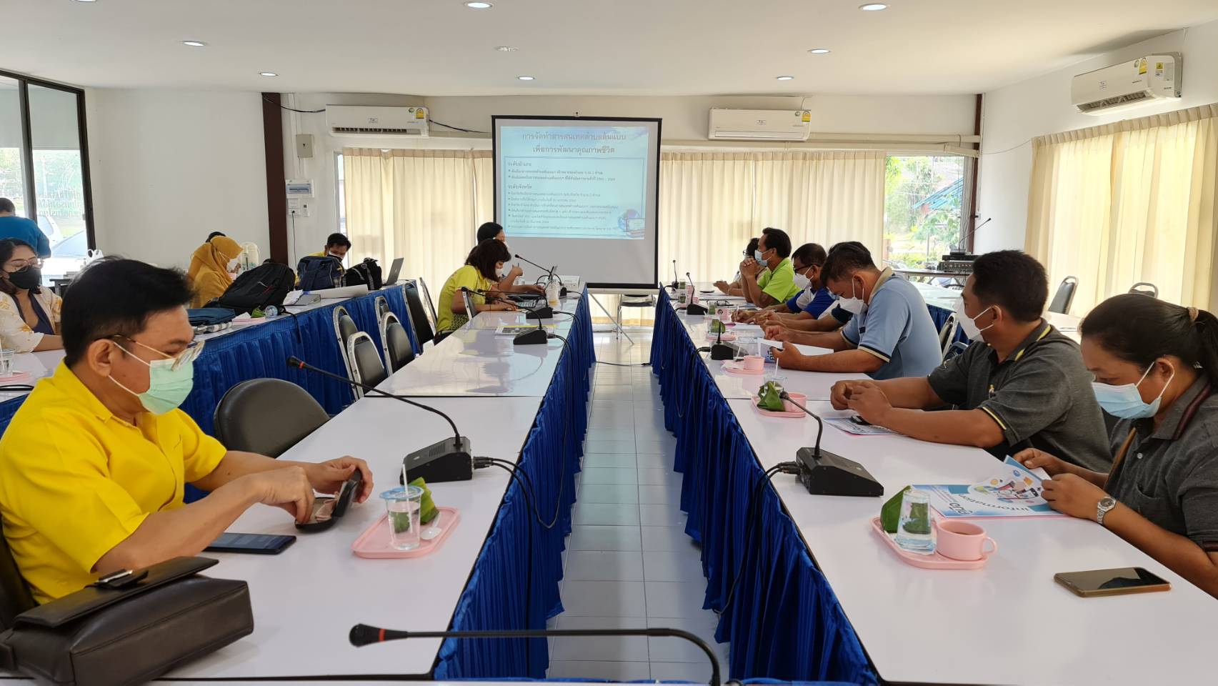 ? CDD KAN News : พช.กาญจน์ ร่วมประชุมเตรียมความพร้อมการจัดทำสารสนเทศตำบลต้นแบบเพื่อพัฒนาคุณภาพชีวิต ปี 2565 ในพื้นที่ตำบลลุ่มสุ่ม