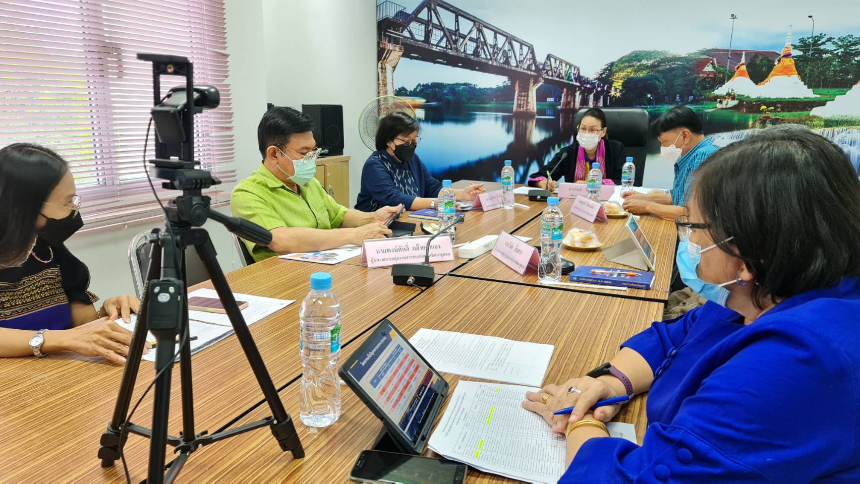? CDD KAN News : พช.กาญจน์ร่วมประชุมเชิงปฏิบัติการตรวจติดตามผลการดำเนินงานของหน่วยรับตรวจรายไตรมาส ครั้งที่ 2/2565