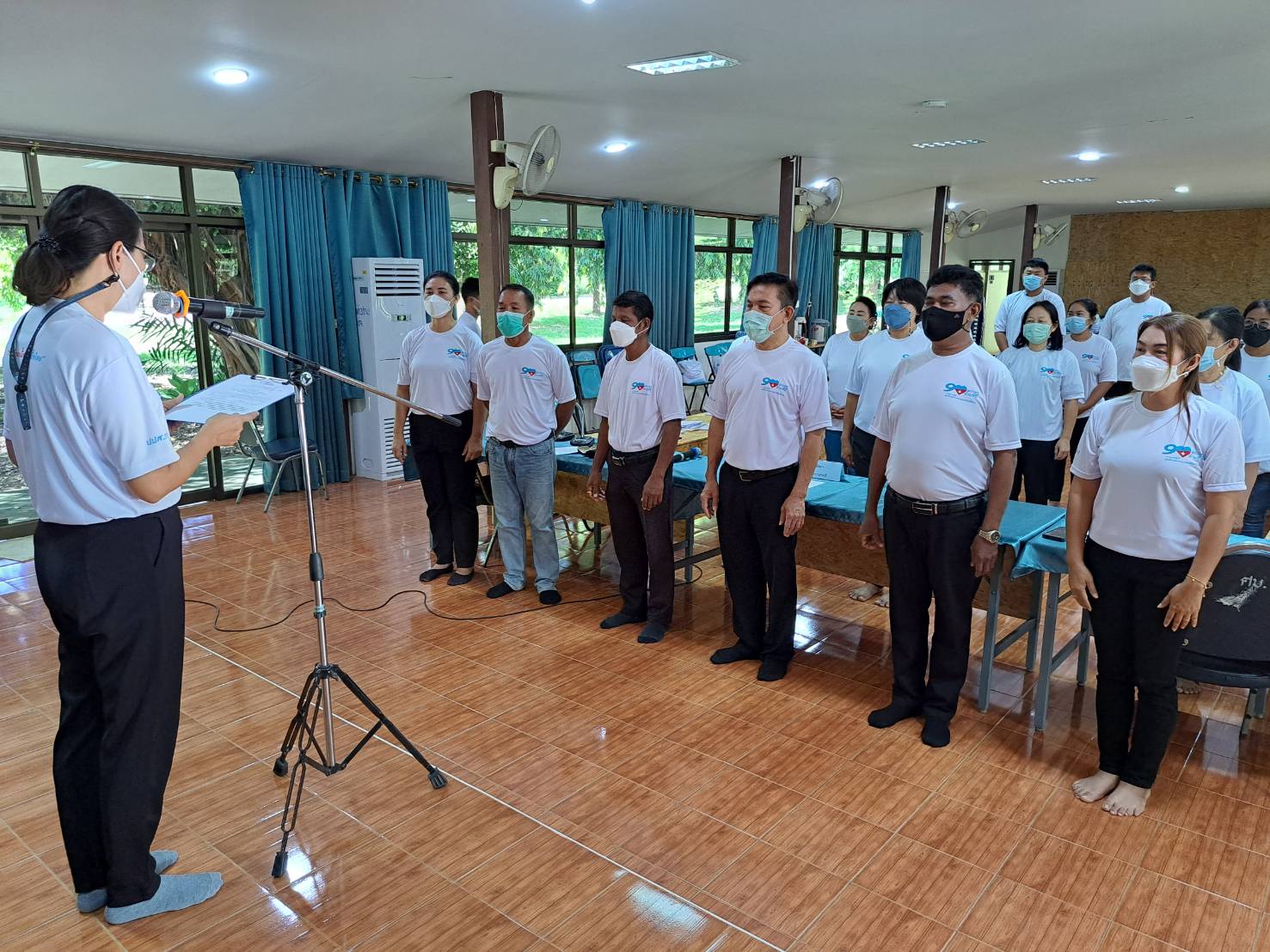 CDD KAN News : พช.กาญจน์ จัดประชุมพิจารณาการดำเนินงานกิจกรรมเฉลิมพระเกียรติ สมเด็จพระนางเจ้าสิริกิติ์ พระบรมราชินีนาถ พระบรมราชชนนีพันปีหลวง