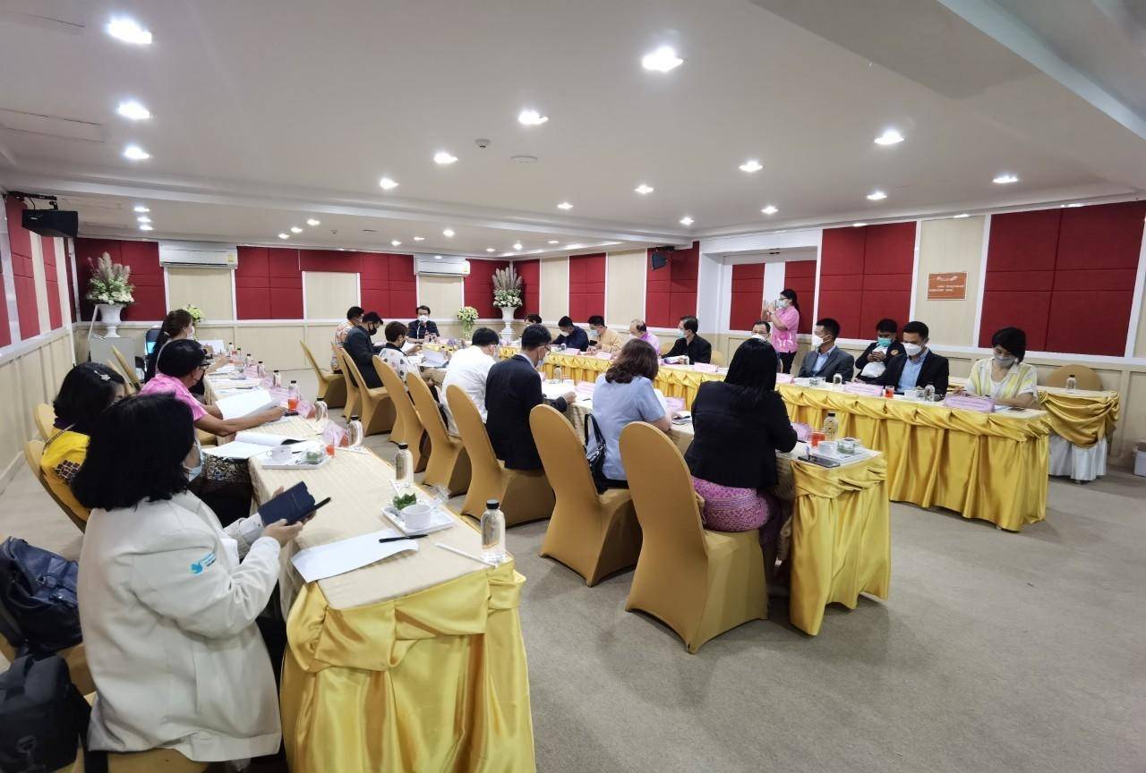 ? CDD KAN News : พช.กาญจน์ ร่วมการประชุมคณะกรรมการบริหารศูนย์ส่งเสริมความรับผิดชอบต่อสังคมของภาคธุรกิจจังหวัดกาญจนบุรี ครั้งที่ 1/2565