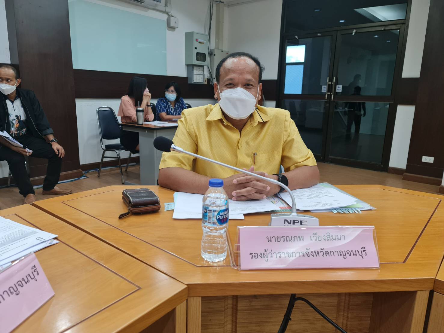 ? CDD KAN News : พช.กาญจน์ ร่วมให้การต้อนรับผู้ตรวจราชการกระทรวงมหาดไทย เนื่องในโอกาสลงพื้นที่ตรวจติดตามในประเด็นการตรวจราชการประจำเดือนมิถุนายน 2565 ในพื้นที่จังหวัดกาญจนบุรี