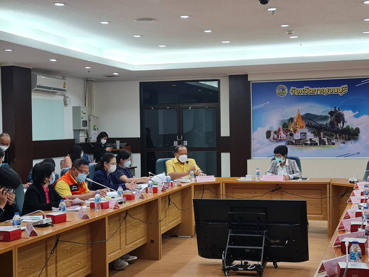 ? CDD KAN News : พช.กาญจน์ ร่วมให้การต้อนรับผู้ตรวจราชการกระทรวงมหาดไทย เนื่องในโอกาสลงพื้นที่ตรวจติดตามในประเด็นการตรวจราชการประจำเดือนมิถุนายน 2565 ในพื้นที่จังหวัดกาญจนบุรี