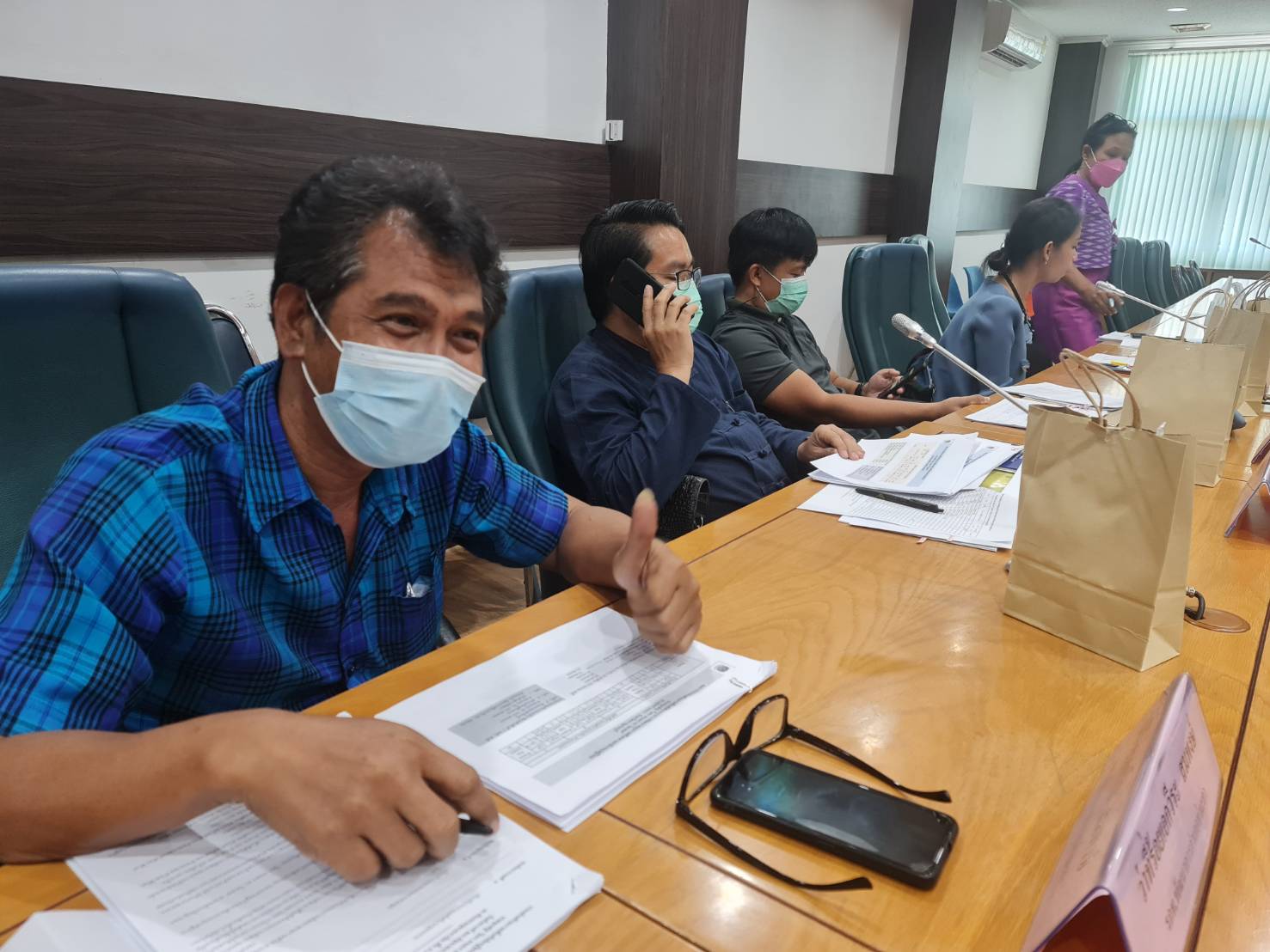 ? CDD KAN News : พช.กาญจนบุรี จัดประชุมประเมินศักยภาพพื้นที่ต้นแบบการพัฒนาคุณภาพชีวิต ตามหลักทฤษฎีใหม่ ประยุกต์สู่“โคก หนอง นา โมเดล” ในแปลง (CLM) ระดับตำบล
