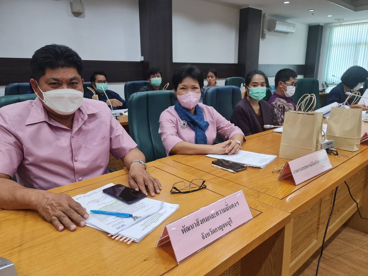 ? CDD KAN News : พช.กาญจนบุรี จัดประชุมประเมินศักยภาพพื้นที่ต้นแบบการพัฒนาคุณภาพชีวิต ตามหลักทฤษฎีใหม่ ประยุกต์สู่“โคก หนอง นา โมเดล” ในแปลง (CLM) ระดับตำบล
