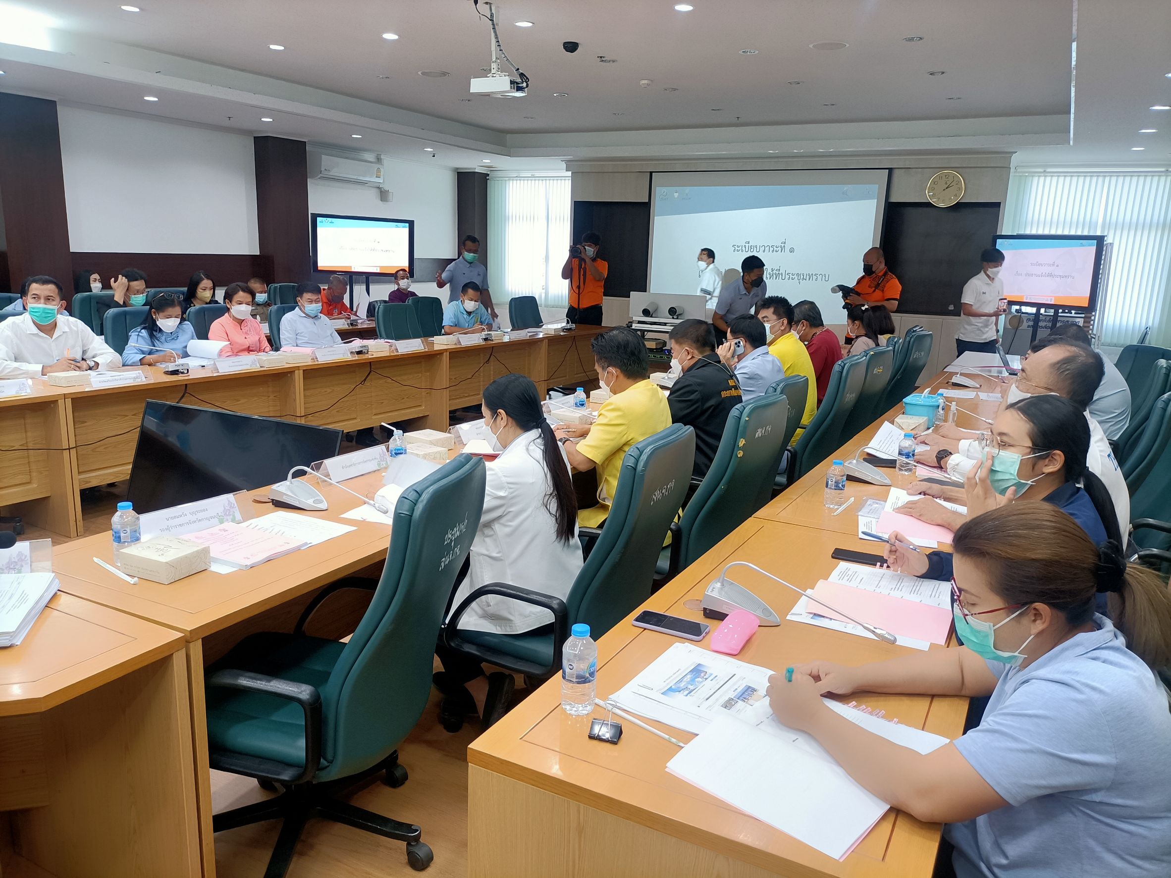 “พัฒนาชุมชนกาญจนบุรี ร่วมประชุมเสนอแผนงานเพื่อจัดการแข่งขันกีฬาแห่งชาติ ครั้งที่ 48 “กาญจนบุรีเกมส์” และการแข่งขันกีฬาคนพิการแห่งชาติ ครั้งที่ 38 “กาญจนิกาเกมส์”