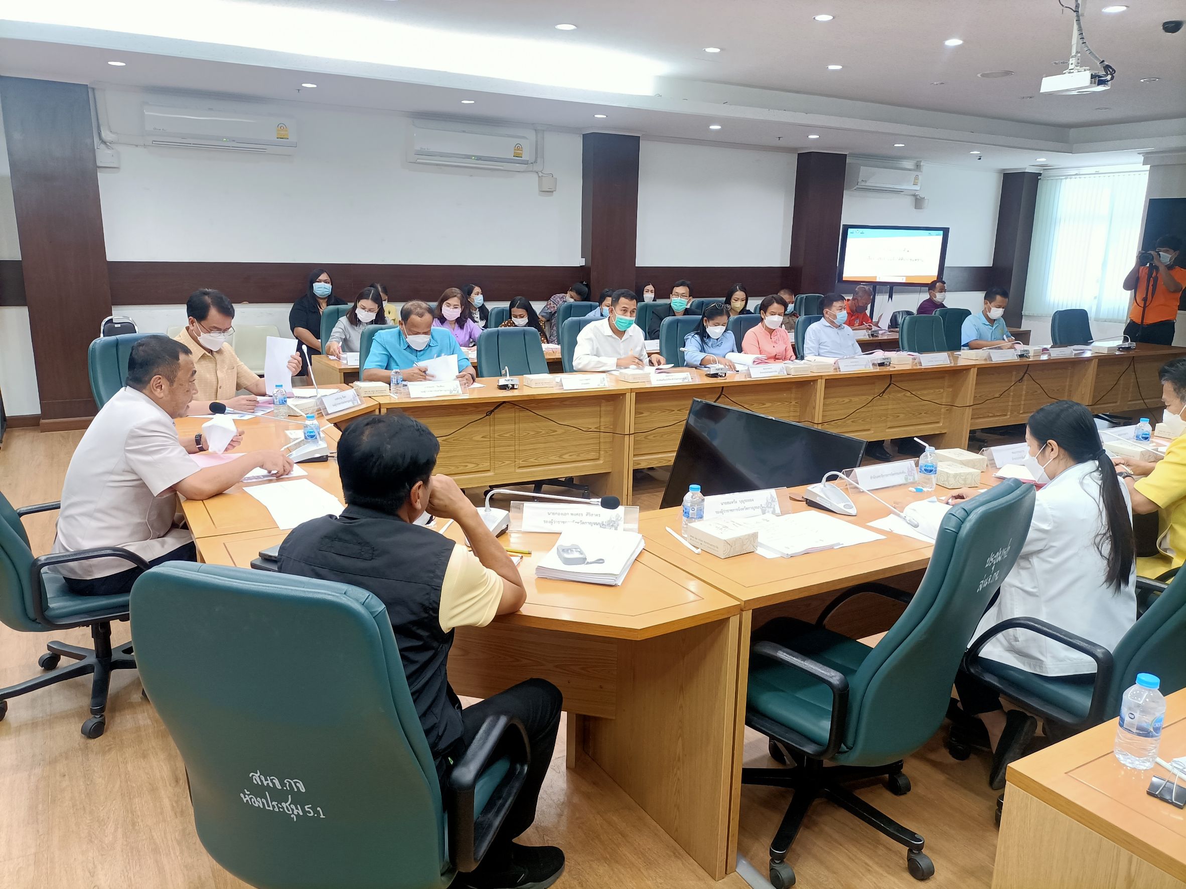 “พัฒนาชุมชนกาญจนบุรี ร่วมประชุมเสนอแผนงานเพื่อจัดการแข่งขันกีฬาแห่งชาติ ครั้งที่ 48 “กาญจนบุรีเกมส์” และการแข่งขันกีฬาคนพิการแห่งชาติ ครั้งที่ 38 “กาญจนิกาเกมส์”