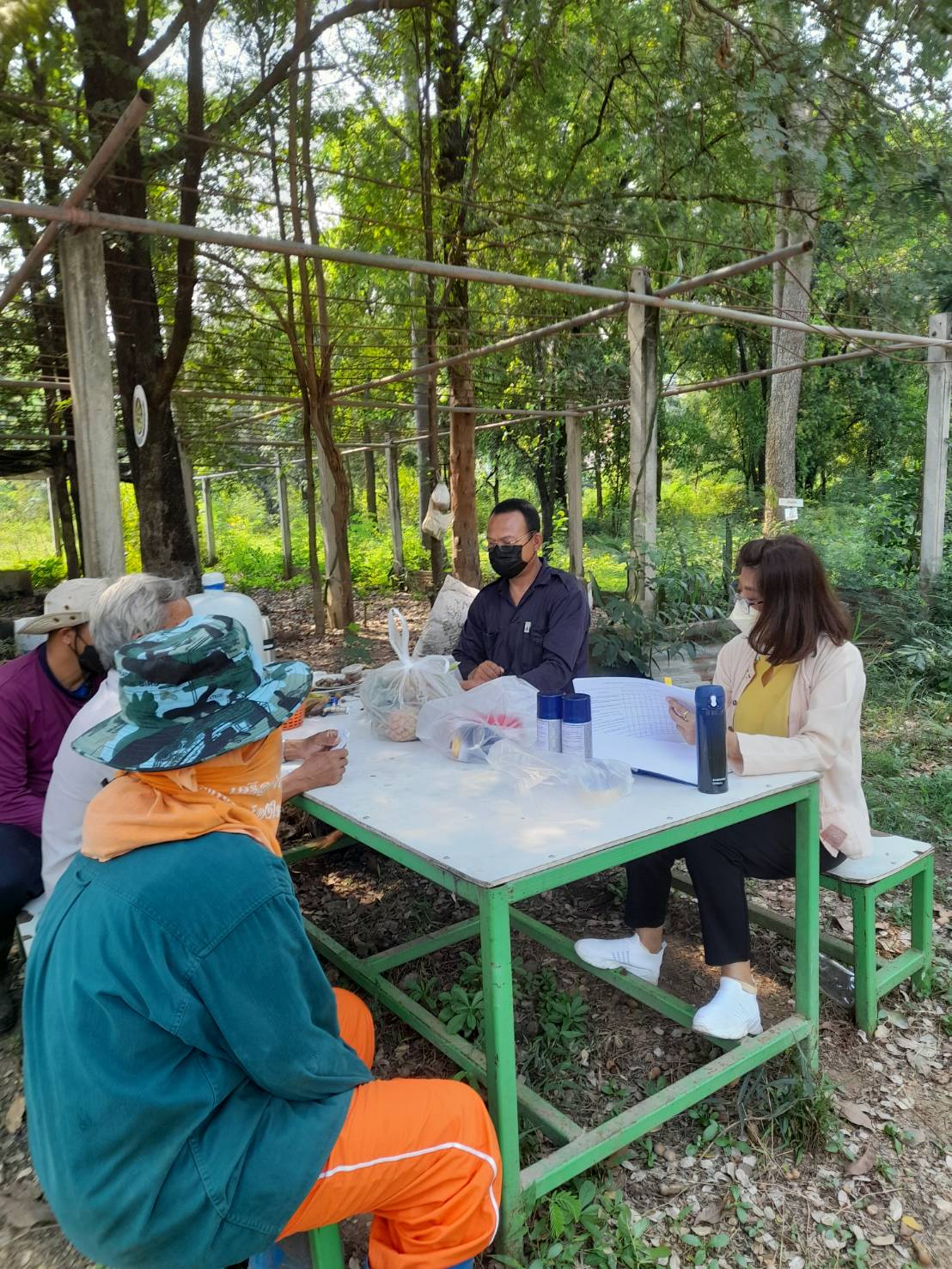 ? CDD KAN News : พช.กาญจน์ ติดตามการขับเคลื่อนการพัฒนาศูนย์พัฒนาอาชีพหนองบัว