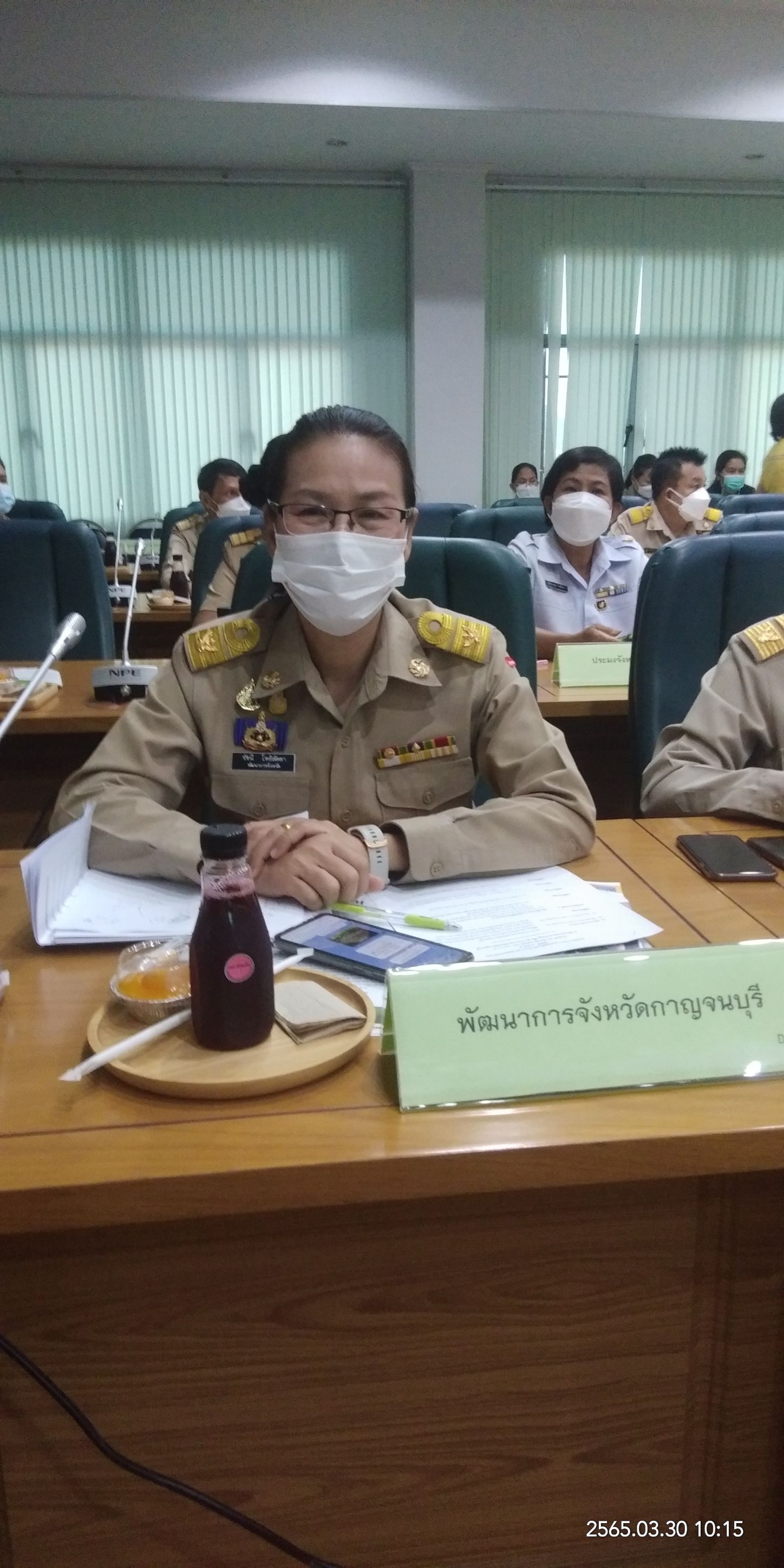 ? CDD KAN News : พช.กาญจน์ร่วมการประชุมหัวหน้าส่วนราชการประจำเดือนมีนาคม พ.ศ. 2565