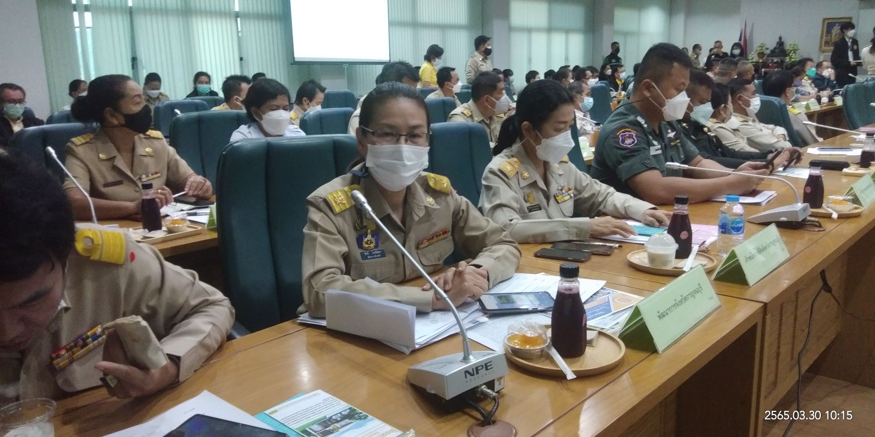 ? CDD KAN News : พช.กาญจน์ร่วมการประชุมหัวหน้าส่วนราชการประจำเดือนมีนาคม พ.ศ. 2565