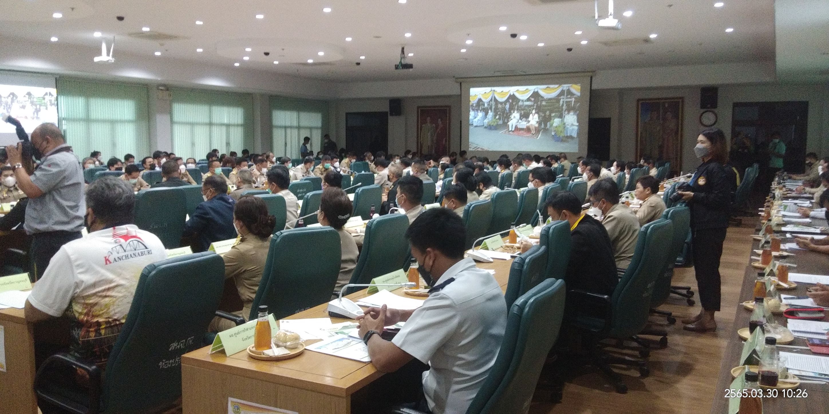 ? CDD KAN News : พช.กาญจน์ร่วมการประชุมหัวหน้าส่วนราชการประจำเดือนมีนาคม พ.ศ. 2565