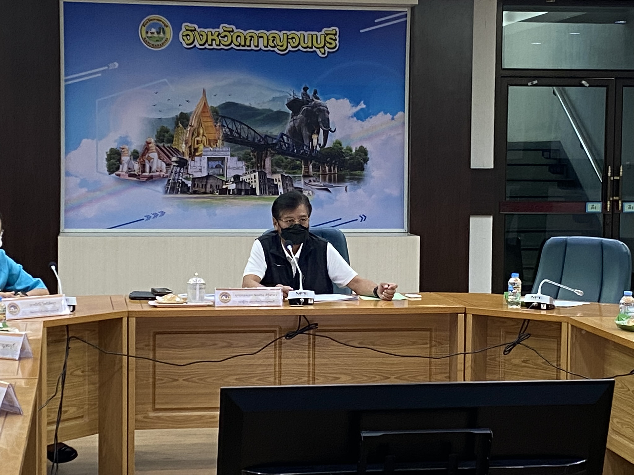 CDD@KAN News >>>เมืองกาญจน์ จัดประชุมเตรียมลงพื้นที่ลุย “แก้จน Mobile” 5 อำเภอสุดท้าย เพื่อสร้างสุขให้คนเมืองกาญจน์เต็มรูปแบบ
