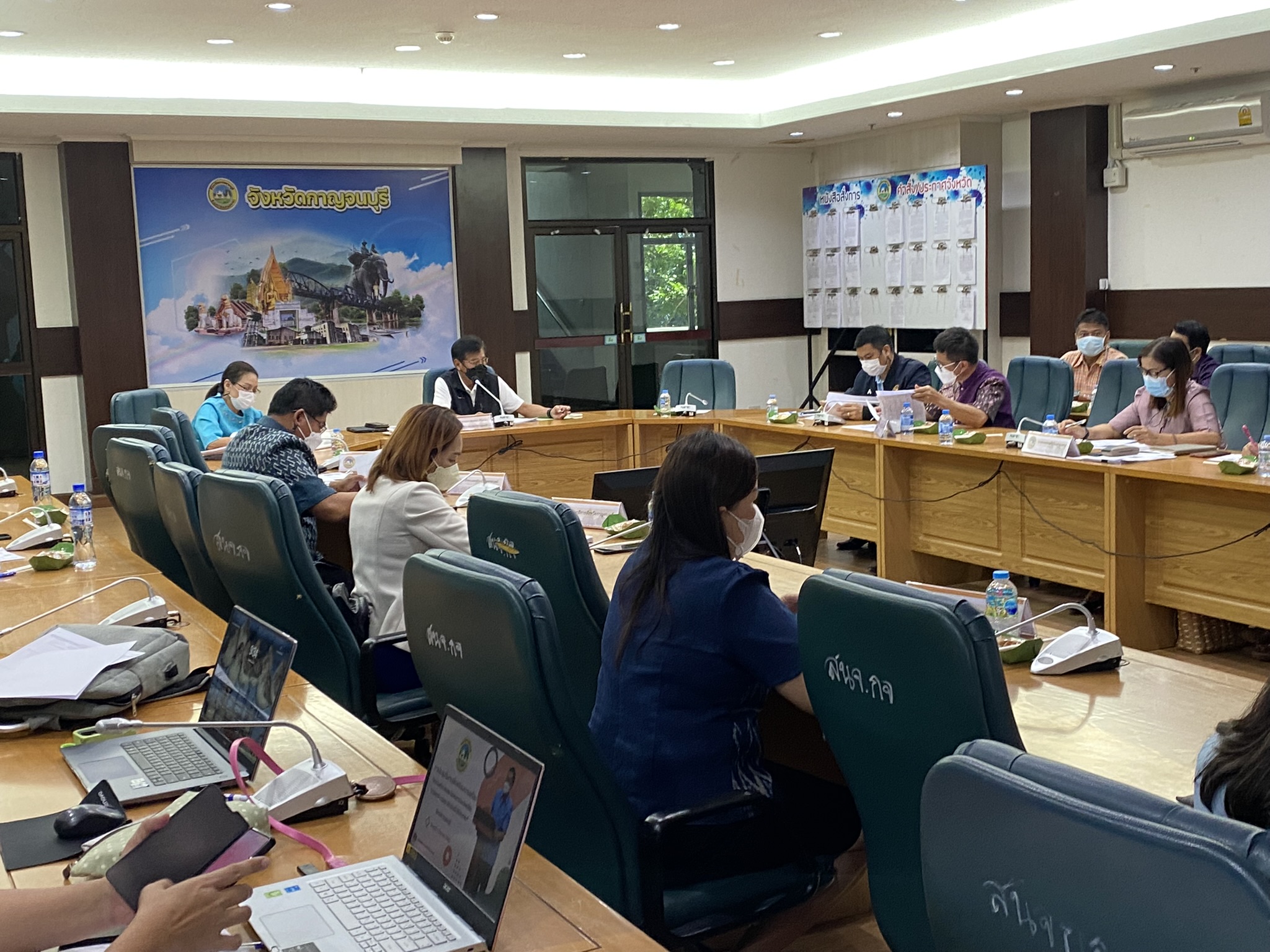 CDD@KAN News >>>เมืองกาญจน์ จัดประชุมเตรียมลงพื้นที่ลุย “แก้จน Mobile” 5 อำเภอสุดท้าย เพื่อสร้างสุขให้คนเมืองกาญจน์เต็มรูปแบบ