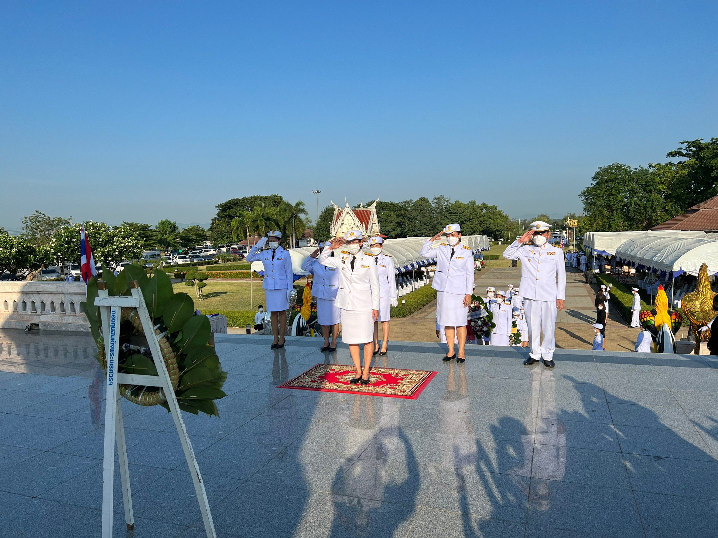 ? CDD KAN News : พช.กาญจน์ ร่วมถวายราชสักการะพระบรมราชานุสาวรีย์ สมเด็จพระนเรศวรมหาราช เนื่องในวันคล้ายวันสวรรคต เพื่อน้อมรำลึกถึงพระเกียรติคุณของพระองค์ในการกอบกู้เอกราชให้แก่ประเทศไทย