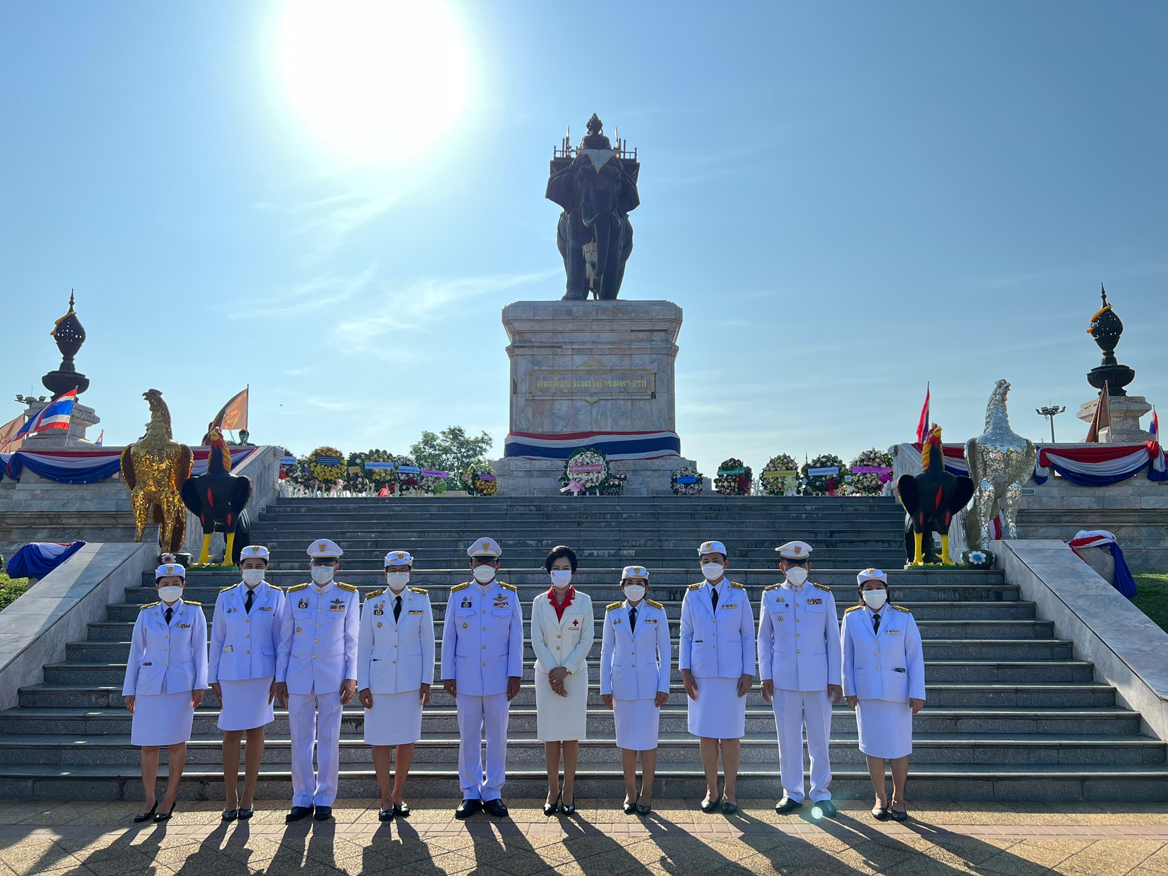 ? CDD KAN News : พช.กาญจน์ ร่วมถวายราชสักการะพระบรมราชานุสาวรีย์ สมเด็จพระนเรศวรมหาราช เนื่องในวันคล้ายวันสวรรคต เพื่อน้อมรำลึกถึงพระเกียรติคุณของพระองค์ในการกอบกู้เอกราชให้แก่ประเทศไทย