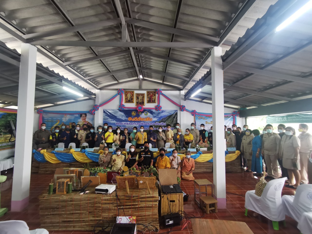CDD KAN NEWS : รองผู้ว่าราชการจังหวัดนำทีมคณะกรรมการลงพื้นที่เพื่อคัดสรรกิจกรรมพัฒนาชุมชนดีเด่น ประจำปี 2565 วันที่ 2