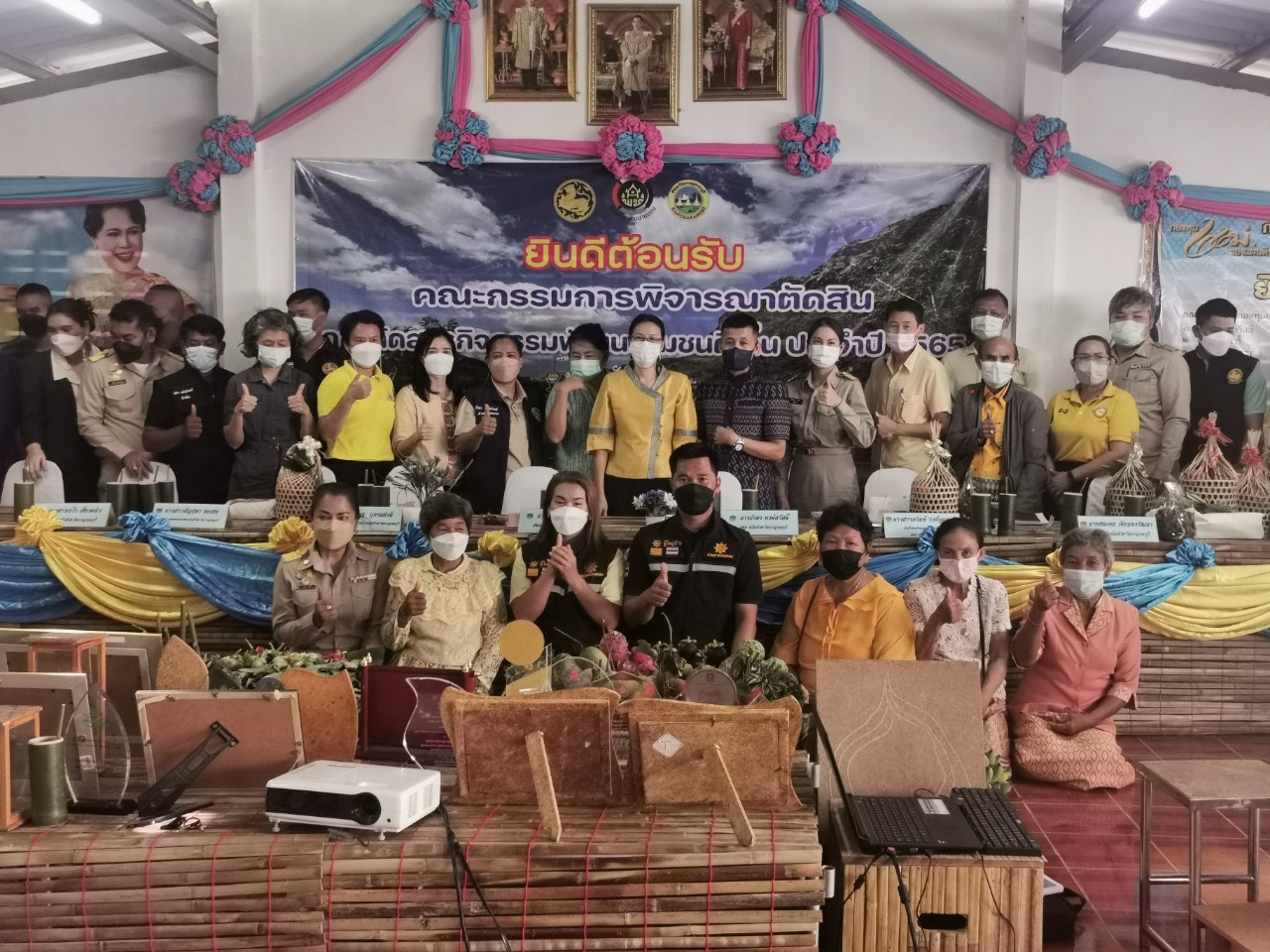 CDD KAN NEWS : รองผู้ว่าราชการจังหวัดนำทีมคณะกรรมการลงพื้นที่เพื่อคัดสรรกิจกรรมพัฒนาชุมชนดีเด่น ประจำปี 2565 วันที่ 2