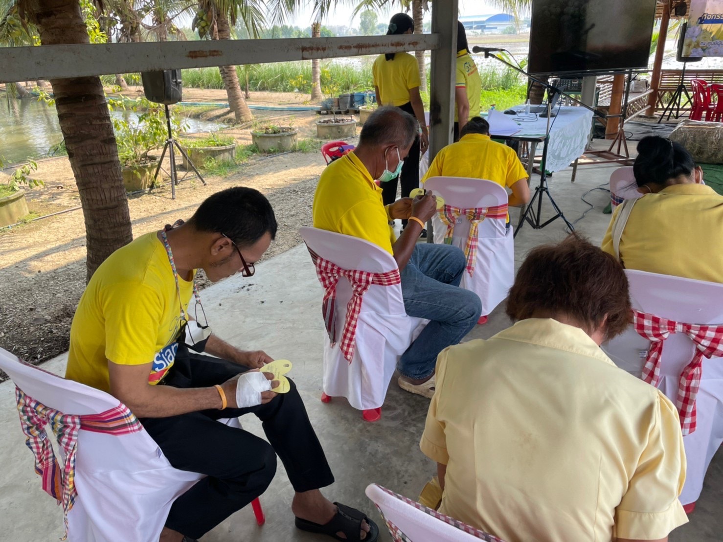 ? CDD KAN News: พช. กาญจนบุรี จัดประชุมการขับเคลื่อนศูนย์ผู้นำจิตอาสาพัฒนาชุมชน ระดับจังหวัด