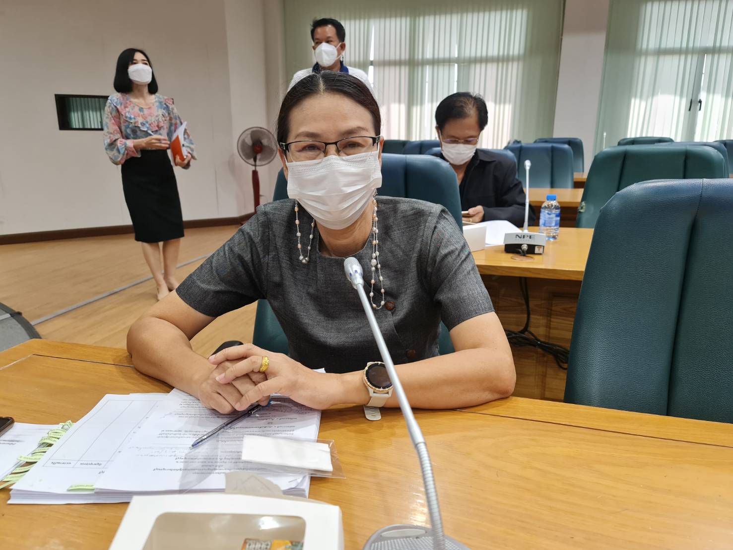 ? CDD KAN News : พช.กาญจนบุรี จัดประชุมคณะทำงานสนับสนุนการพัฒนาเศรษฐกิจฐานรากและประชารัฐจังหวัดกาญจนบุรี ครั้ง1/2565