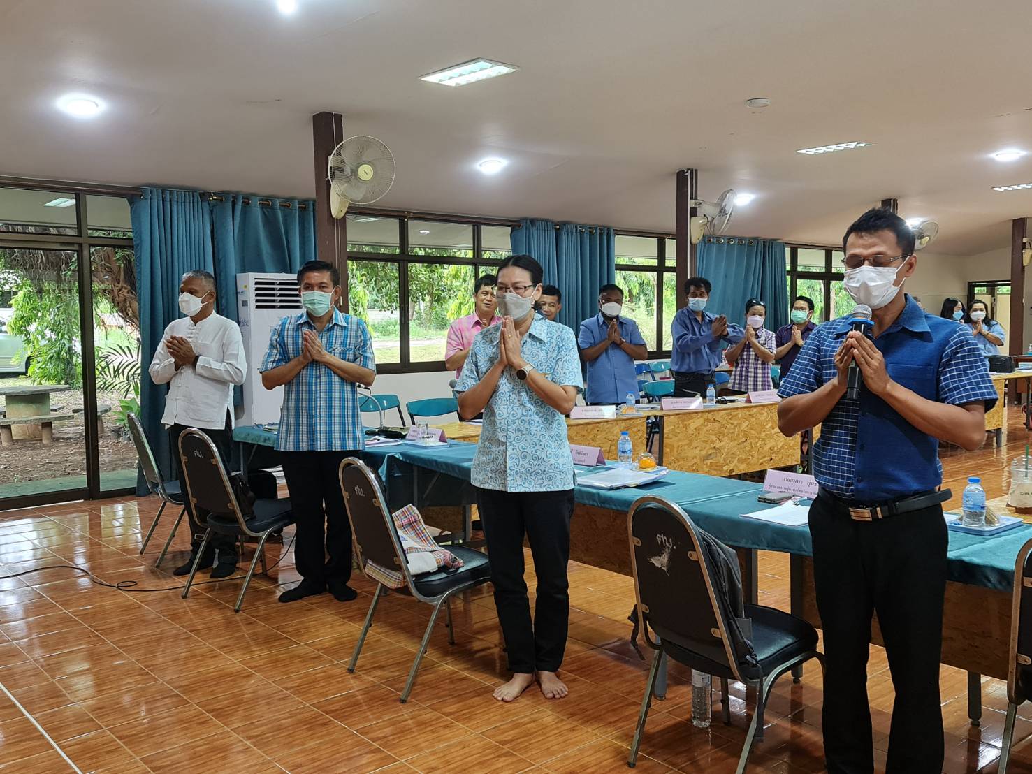 ? CDD KAN News : พัฒนาชุมชนจังหวัดกาญจนบุรี จัดประชุมผู้บริหารและนักวิชาการพัฒนาชุมชน สำนักงานพัฒนาชุมชนจังหวัดกาญจนบุรี ครั้งที่ 5/2565