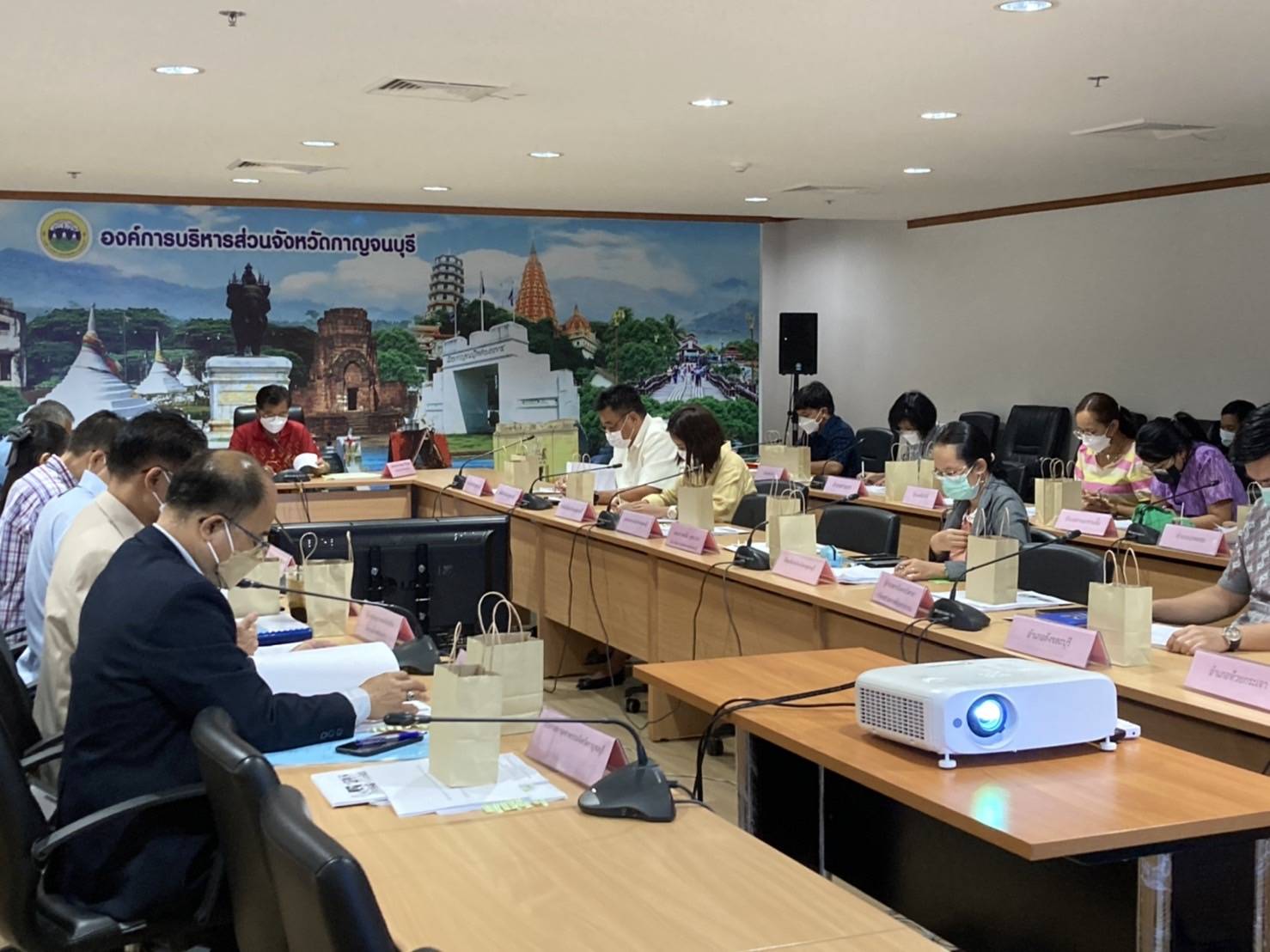 DD KAN News : พช.กาญจน์ จัดประชุมคณะกรรมการประสานและขับเคลื่อนนโยบายสานพลังประชารัฐประจำจังหวัดกาญจนบุรี (คสป.) ครั้งที่ 2/2565