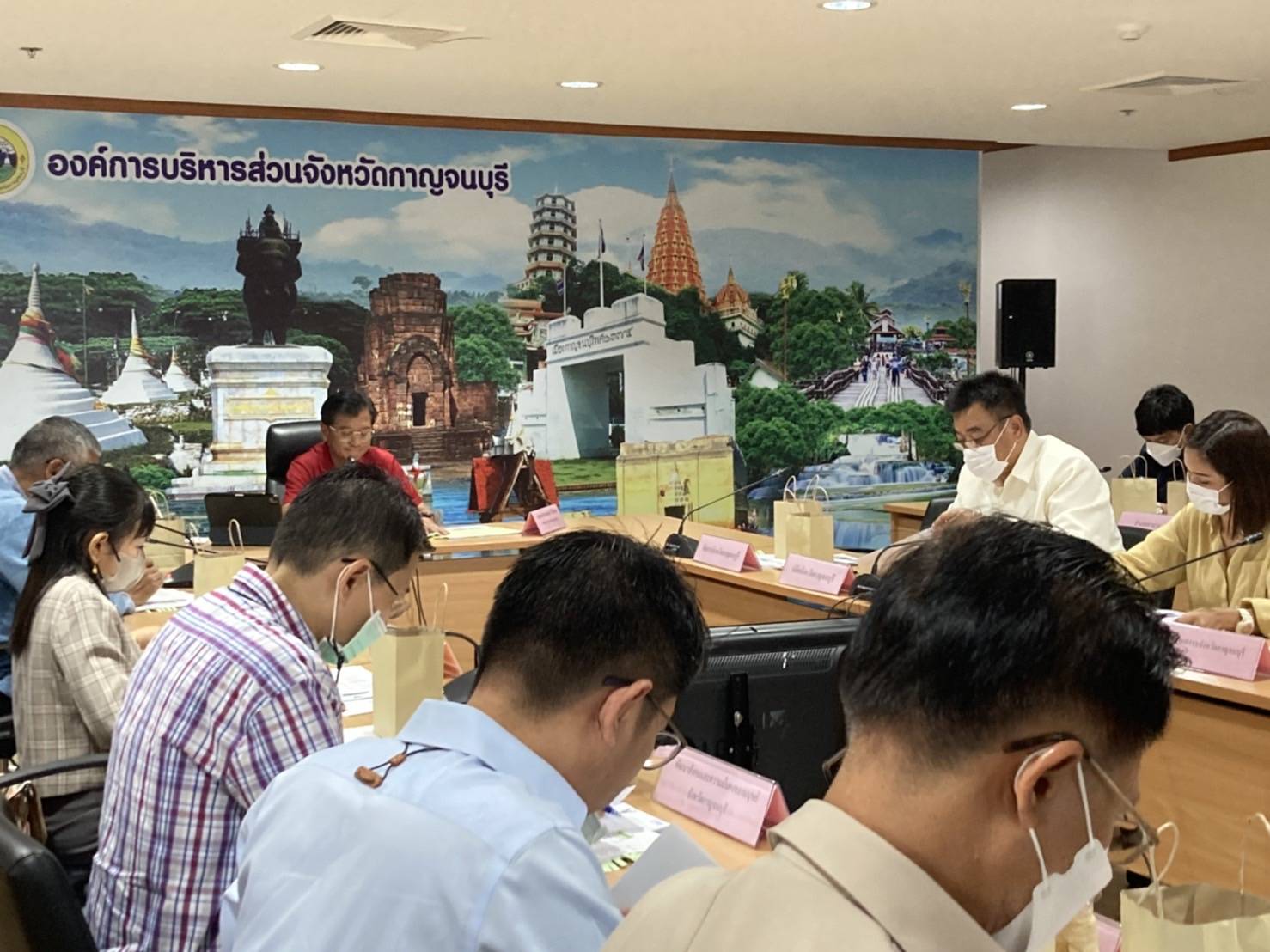 DD KAN News : พช.กาญจน์ จัดประชุมคณะกรรมการประสานและขับเคลื่อนนโยบายสานพลังประชารัฐประจำจังหวัดกาญจนบุรี (คสป.) ครั้งที่ 2/2565