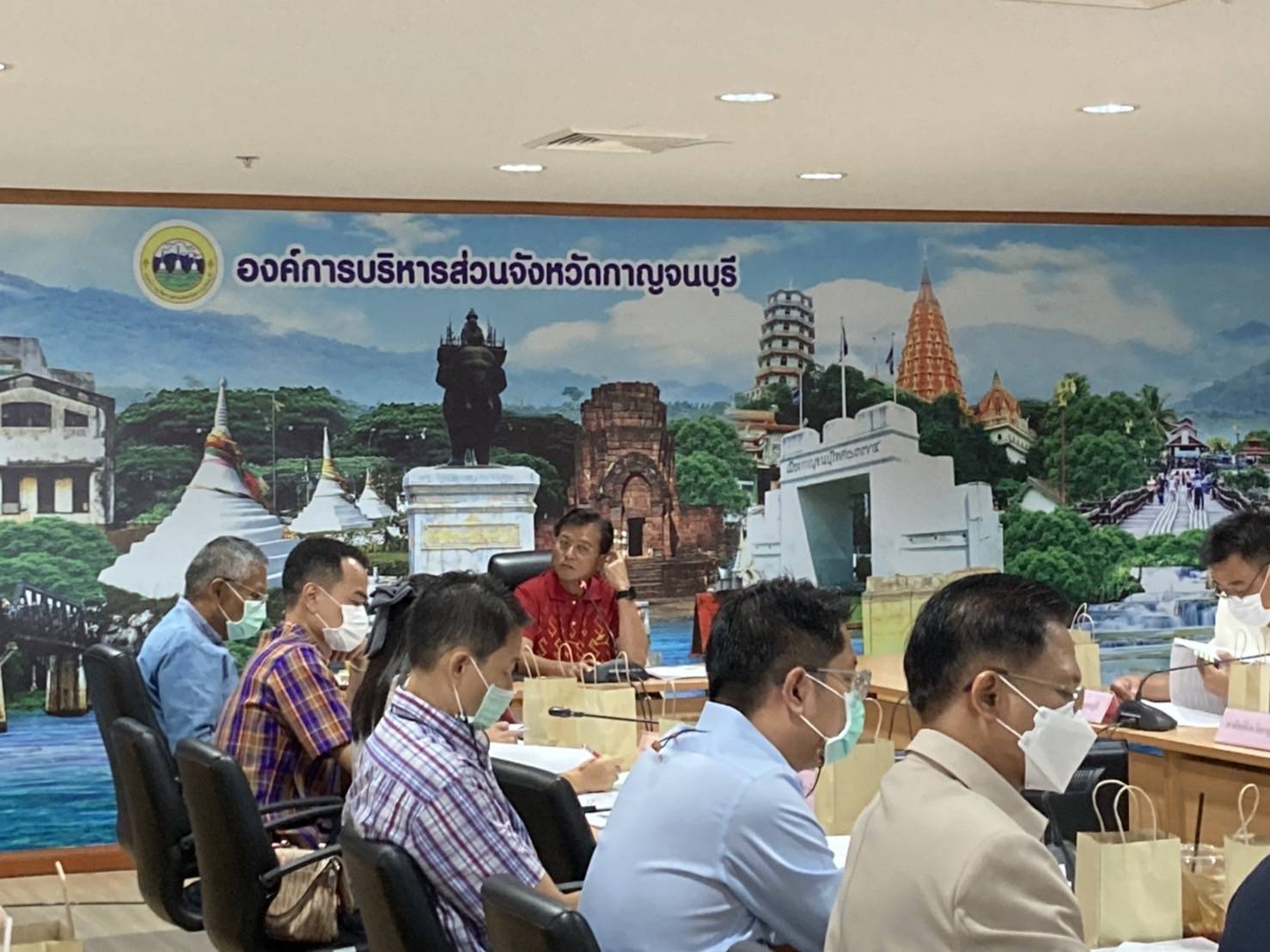DD KAN News : พช.กาญจน์ จัดประชุมคณะกรรมการประสานและขับเคลื่อนนโยบายสานพลังประชารัฐประจำจังหวัดกาญจนบุรี (คสป.) ครั้งที่ 2/2565