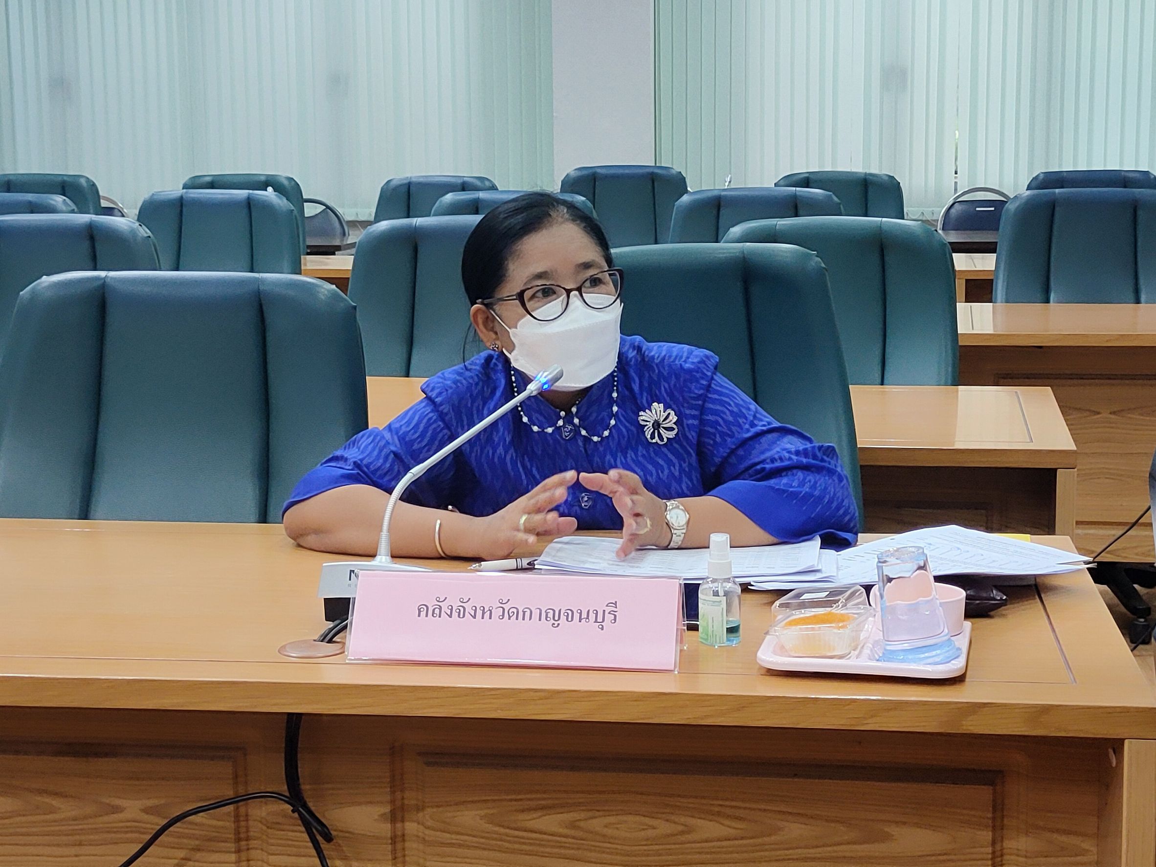 CDD KAN News : พช.กาญจนบุรี จัดการประชุมคณะอนุกรรมการบริหารกองทุนพัฒนาบทบาทสตรีระดับจังหวัดกาญจนบุรี ครั้งที่ 5/2565