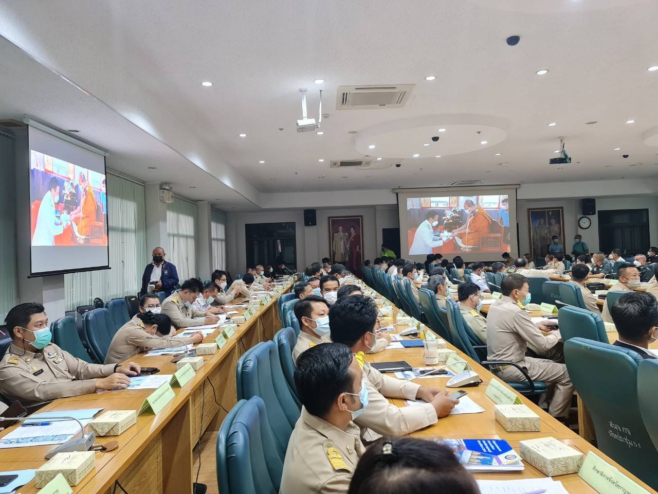 ? CDD KAN News : พช.กาญจน์ร่วมการประชุมหัวหน้าส่วนราชการประจำเดือนสิงหาคม พ.ศ. 2565 ครั้งที่ 8/2565