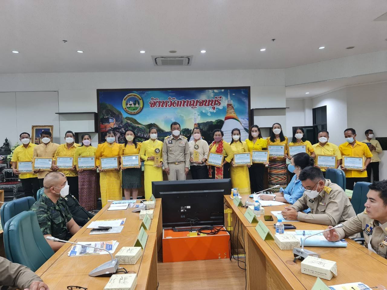 ? CDD KAN News : พช.กาญจน์ร่วมการประชุมหัวหน้าส่วนราชการประจำเดือนสิงหาคม พ.ศ. 2565 ครั้งที่ 8/2565