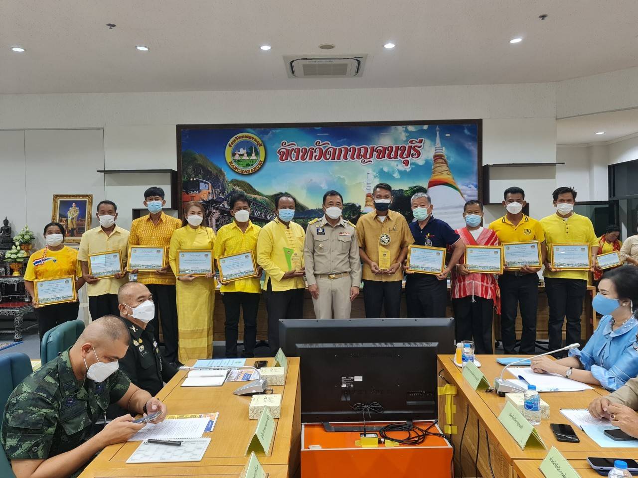 ? CDD KAN News : พช.กาญจน์ร่วมการประชุมหัวหน้าส่วนราชการประจำเดือนสิงหาคม พ.ศ. 2565 ครั้งที่ 8/2565