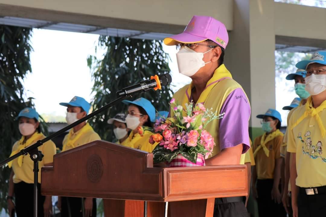 ?  พช.กาญจนบุรี ร่วมจิตอาสาปลูกผักสวนครัวเพื่อสร้างความมั่นคงทางอาหารในกิจกรรมจิตอาสาเนื่องในวันพ่อขุนรามคำแหง