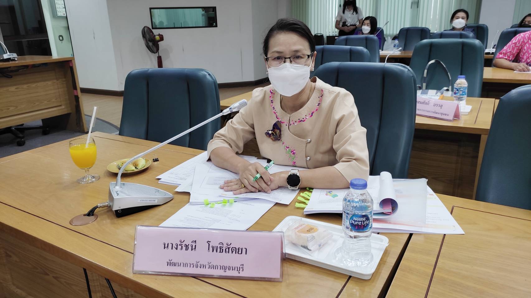 พช.กาญจนบุรี ให้การต้อนรับและนำเสนอผลการดำเนินงานและภารกิจตามประเด็นยุทธศาสตร์แก่ผู้ตรวจราชการกรมการพัฒนาชุมชน กระทรวงมหาดไทย