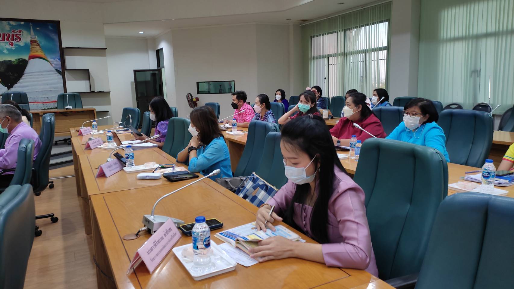 พช.กาญจนบุรี ให้การต้อนรับและนำเสนอผลการดำเนินงานและภารกิจตามประเด็นยุทธศาสตร์แก่ผู้ตรวจราชการกรมการพัฒนาชุมชน กระทรวงมหาดไทย
