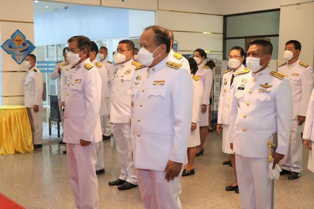 พช. กาญจนบุรี ร่วมพิธีรับหนังสือบทเจริญพระพุทธมนต์ และพิธีรับมอบปฏิทินหลวงพุทธศักราช 2566 พระราชทานสำหรับความสุขปีใหม่