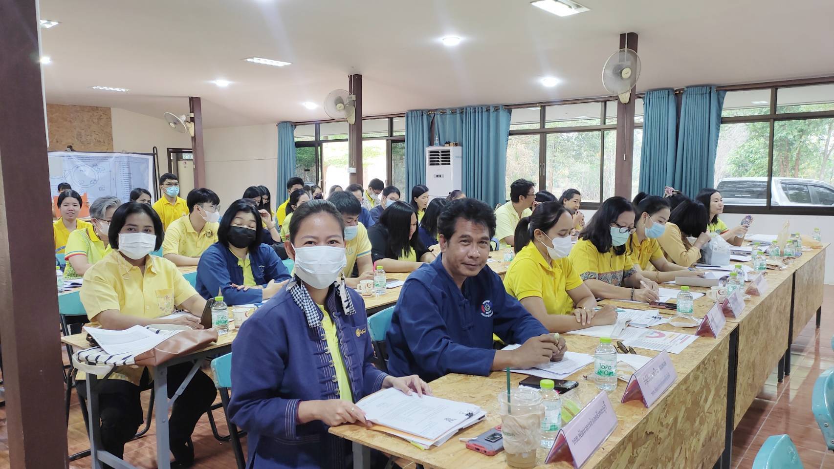พช. กาญจนบุรี ประชุมผู้บริหารและนักวิชาการพัฒนาชุมชนสำนักงานพัฒนาชุมชนจังหวัด ครั้งที่ 2/2566