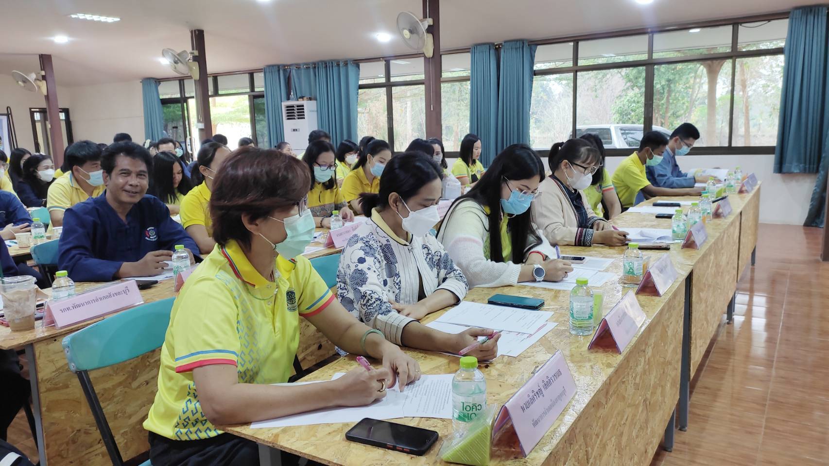 พช. กาญจนบุรี ประชุมผู้บริหารและนักวิชาการพัฒนาชุมชนสำนักงานพัฒนาชุมชนจังหวัด ครั้งที่ 2/2566
