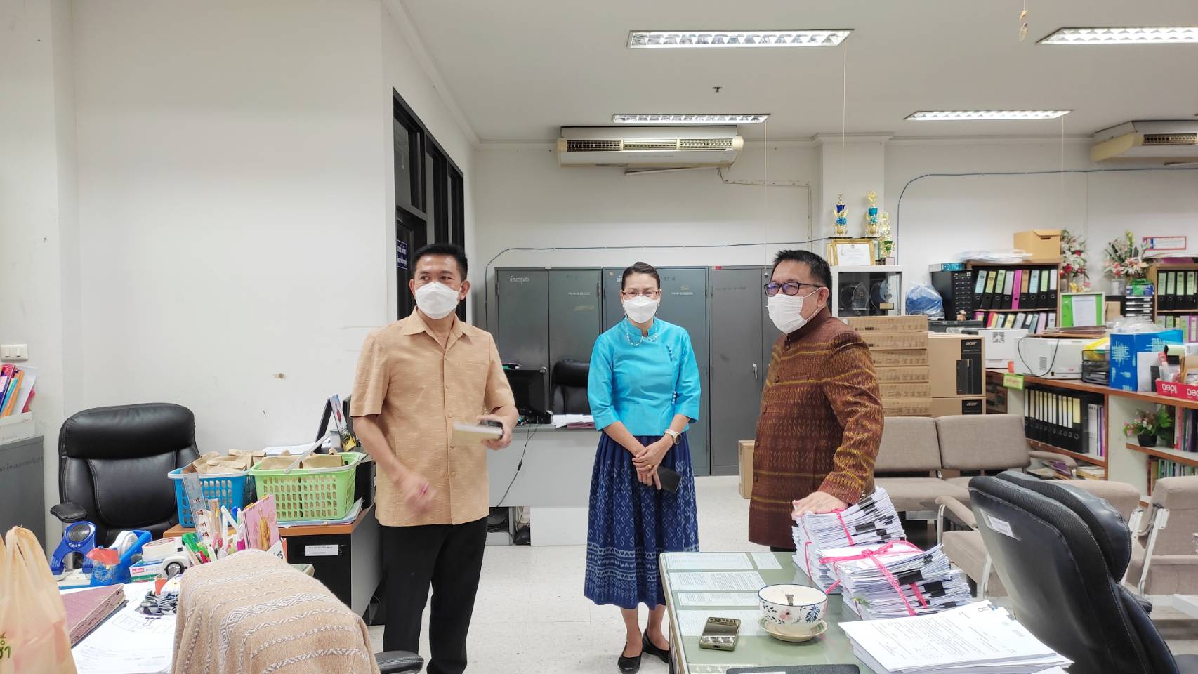 กจ. สัญจรเมืองกาญจนบุรี ติดตามและสนับสนุนการบริหารงานทรัพยากรบุคคล ประจำปีงบประมาณ 2566