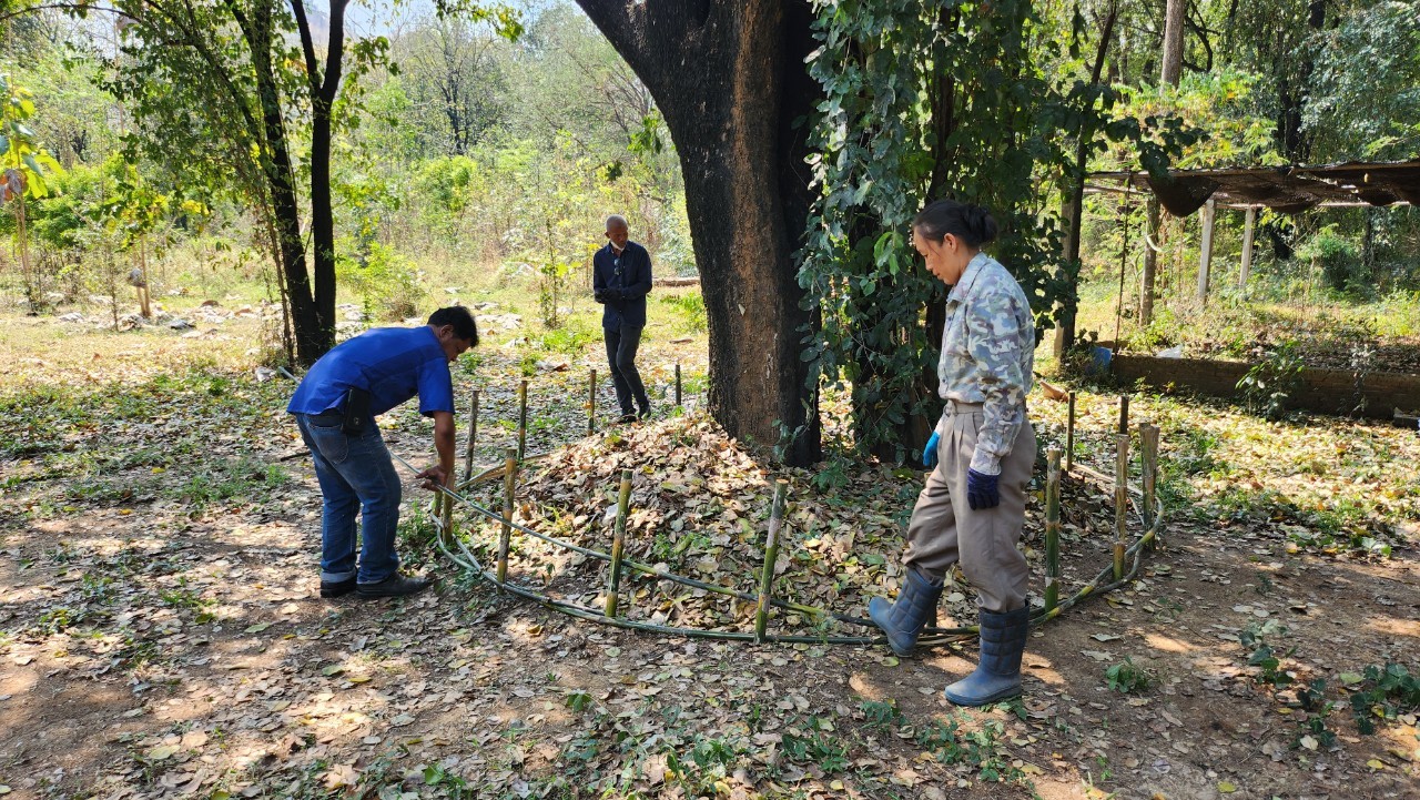 พช.กาญจนบุรี ลุยด้วยใจเพื่อบ้านของเรา “ศูนย์พัฒนาอาชีพหนองบัว กรมการพัฒนาชุมชน”
