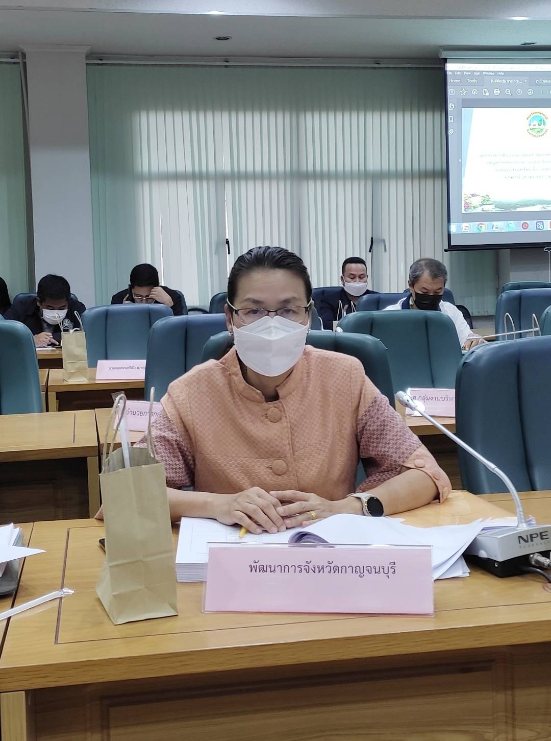 พช.กาญจนบุรีร่วมประชุมผู้ตรวจราชการสำนักนายกรัฐมนตรี เขตตรวจราชการที่ 3 พร้อมคณะตรวจราชการแบบบูรณาการ ในพื้นที่จังหวัดกาญจนบุรี