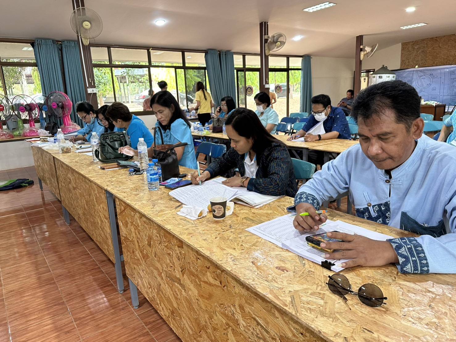 พช.กาญจนบุรี ประชุมผู้บริหารและนักวิชาการพัฒนาชุมชนสำนักงานพัฒนาชุมชนจังหวัด ครั้งที่ 3/2566