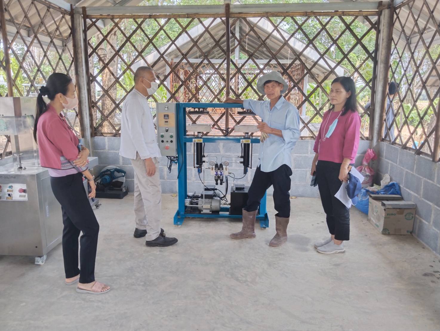 พช.กาญจนบุรี นิเทศ ติดตาม การดำเนินงานของสำนักงานพัฒนาชุมชนอำเภอ ประจำปีงบประมาณ พ.ศ. 2566 รอบไตรมาส 1 – 2