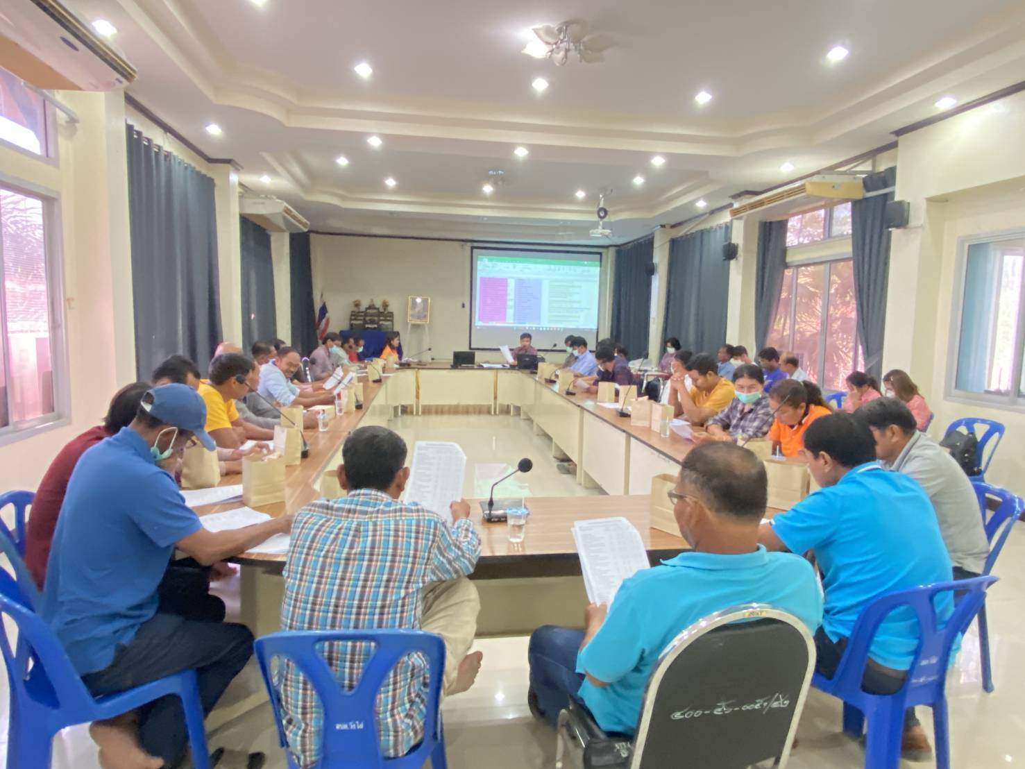 พช.กาญจนบุรี เร่งขับเคลื่อน ติดตามการดำเนินงานสารสนเทศตำบลต้นแบบเพื่อพัฒนาคุณภาพชีวิต ประจำปี 2566