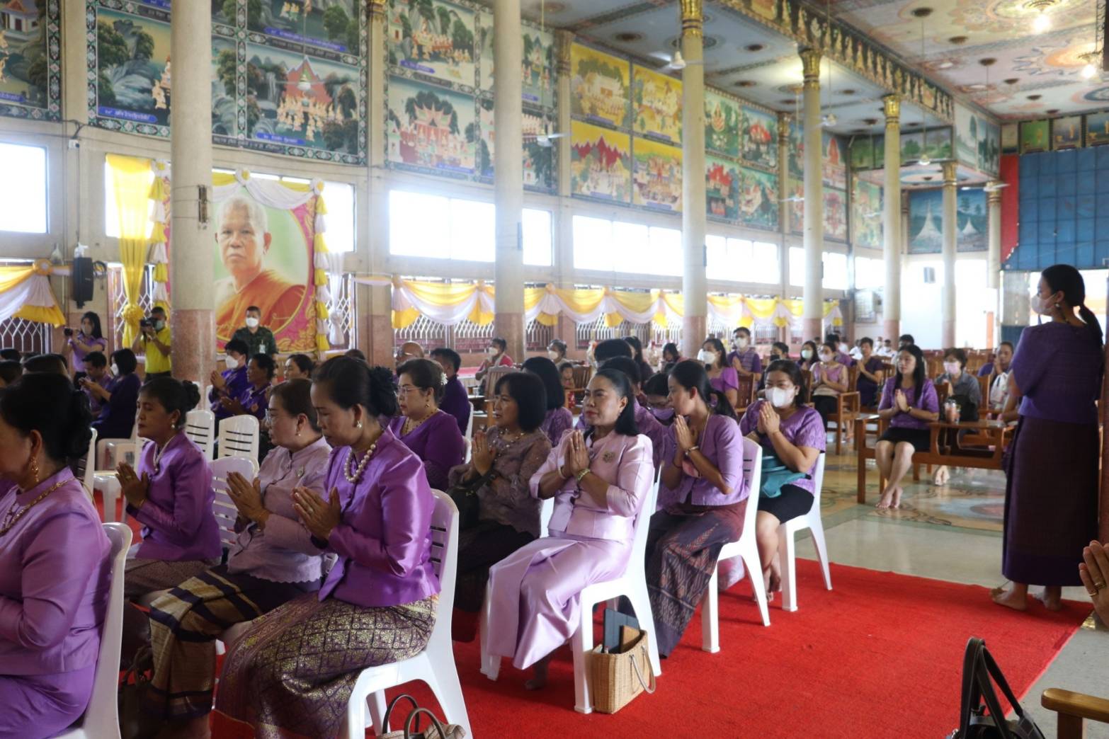 พช.กาญจนบุรี จัดพิธีทอดผ้าป่าสมทบกองทุนพัฒนาเด็กชนบท ในพระราชูปถัมภ์สมเด็จพระเทพรัตนราชสุดาฯ สยามบรมราชกุมารี