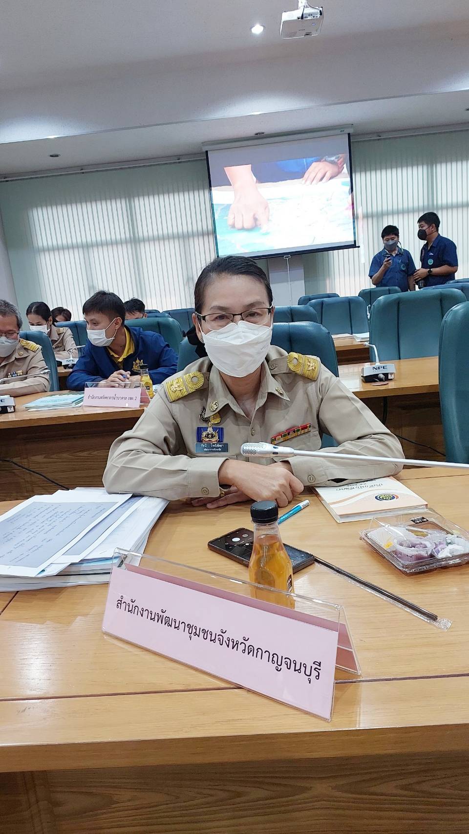 พช.กาญจนบุรี ร่วมประชุมเชิงปฏิบัติการคณะกรรมการอำนวยการโครงการพัฒนาพื้นที่สูงแบบโครงการหลวงจังหวัดกาญจนบุรี ประจำปีงบประมาณ พ.ศ. 2566 ครั้งที่ 1-2566