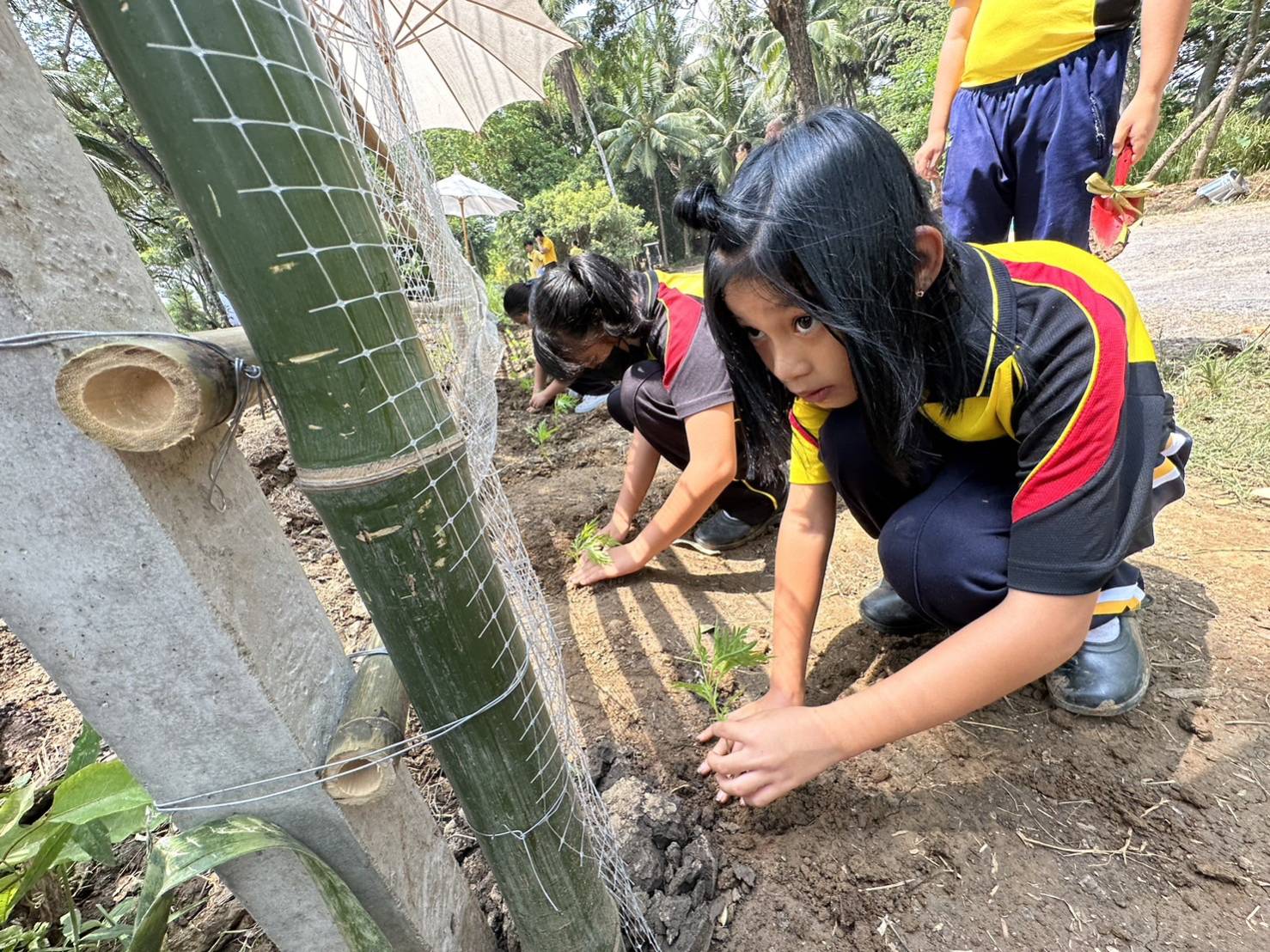 จังหวัดกาญจนบุรี ลุยขับคลื่อนโครงการสานพลัง “บวร” ร่วมสร้างความมั่นคงทางอาหาร และกิจกรรมทางนี้มีผล ผู้คนรักกัน ด้วยวิธีเกษตรธรรมชาติภายใต้ด้วยโมเดล 30 ตารางวา เฉลิมพระเกียรติสมเด็จพระเจ้าพี่นางเธอ เจ้าฟ้ากัลยาณิวัฒนา กรมหลวงนราธิวาสราชนครินทร