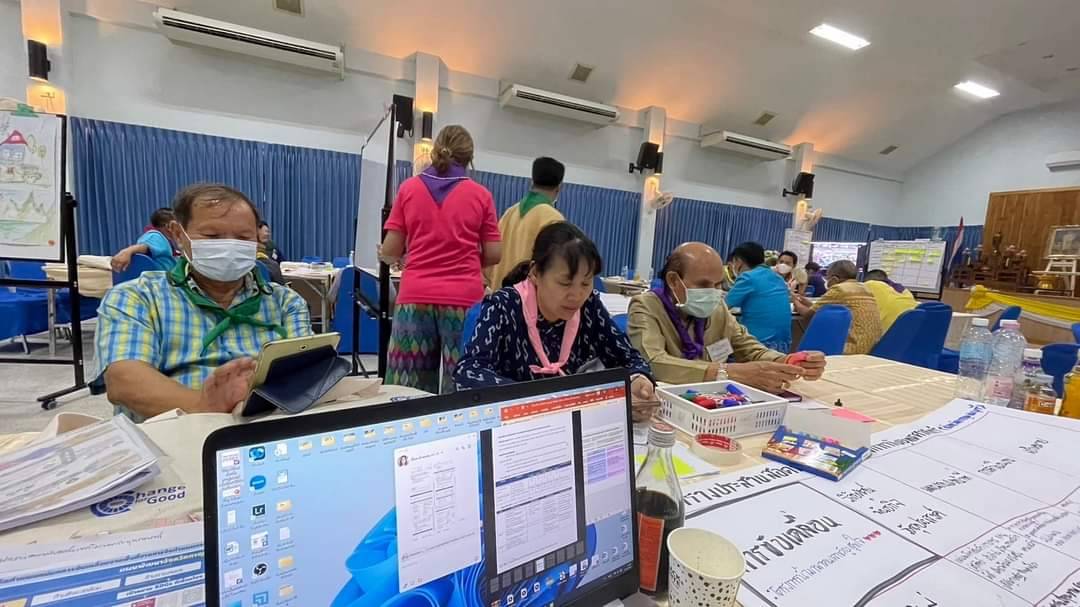 พช.กาญจนบุรี ร่วมฝึกอบรมเชิงปฏิบัติการ ผู้บริหารระดับสูง กระทรวงมหาดไทย หลักสูตรผู้นำนักขับเคลื่อนยุทธศาสตร์ นำการเปลี่ยนแปลง สู่เป้าหมายการพัฒนาที่ยั่งยืน วันที่ 2