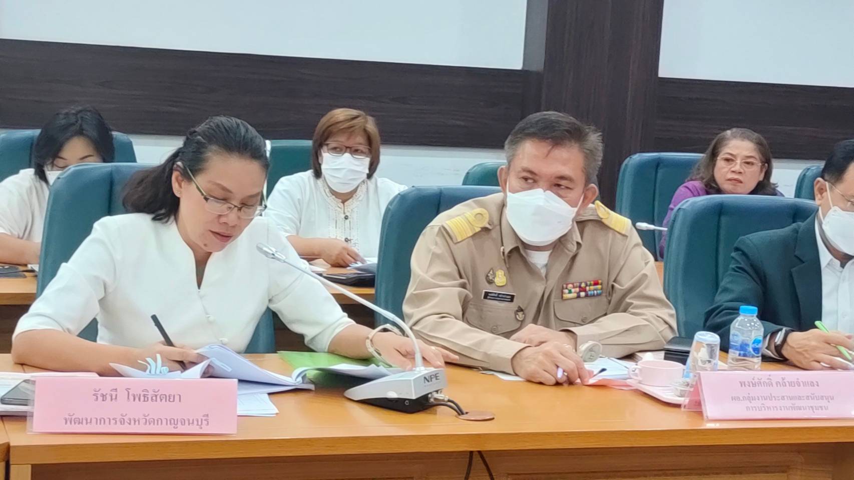 พช.กาญจนบุรี ดำเนินการประชุมคณะอนุกรรมการบริหารกองทุนพัฒนาบทบาทสตรีระดับจังหวัดกาญจนบุรี ครั้งที่ 5-2566